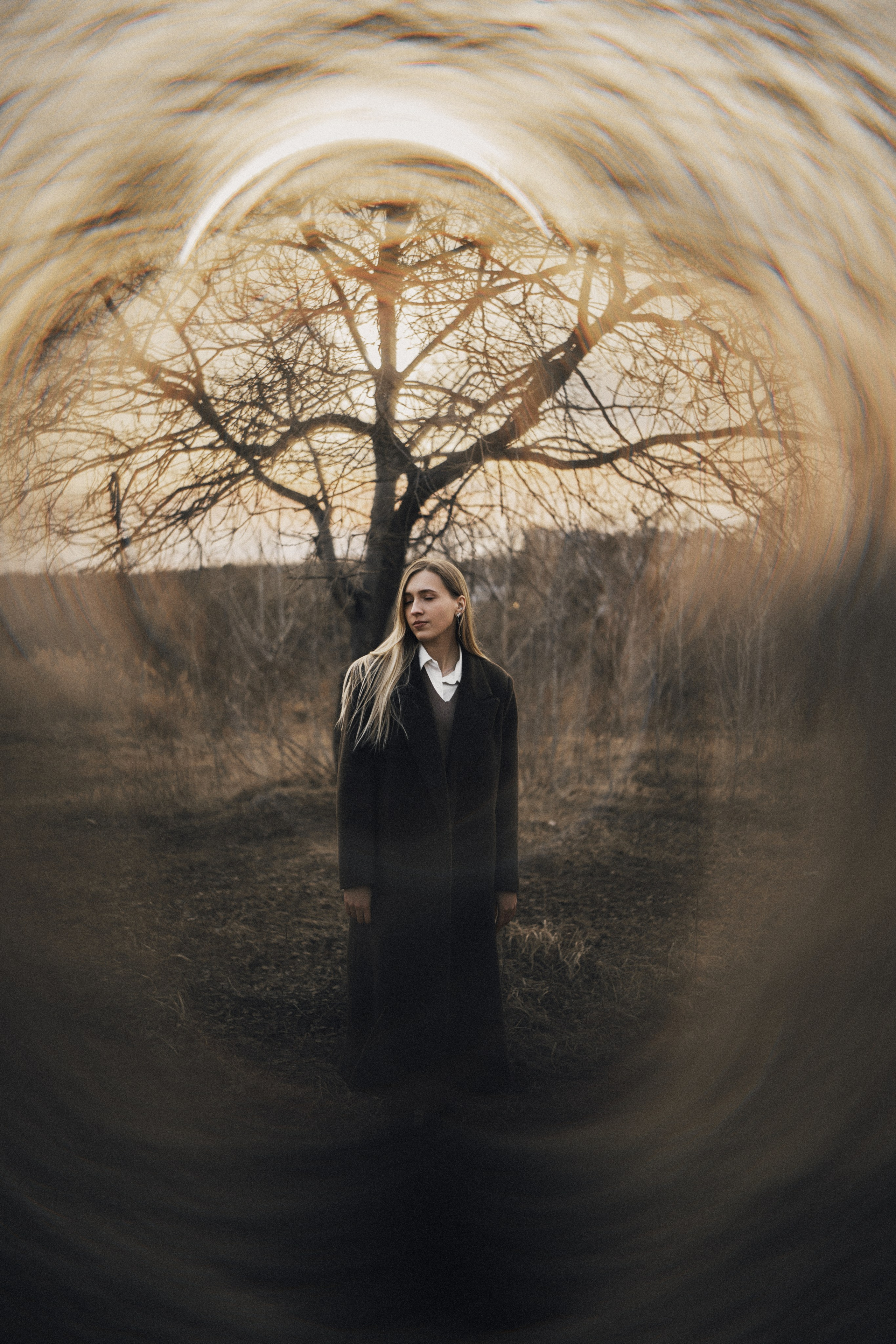 Женский портрет на природе — естественный свет и красота. Фотограф в Хабаровске Дмитрий Лемешков