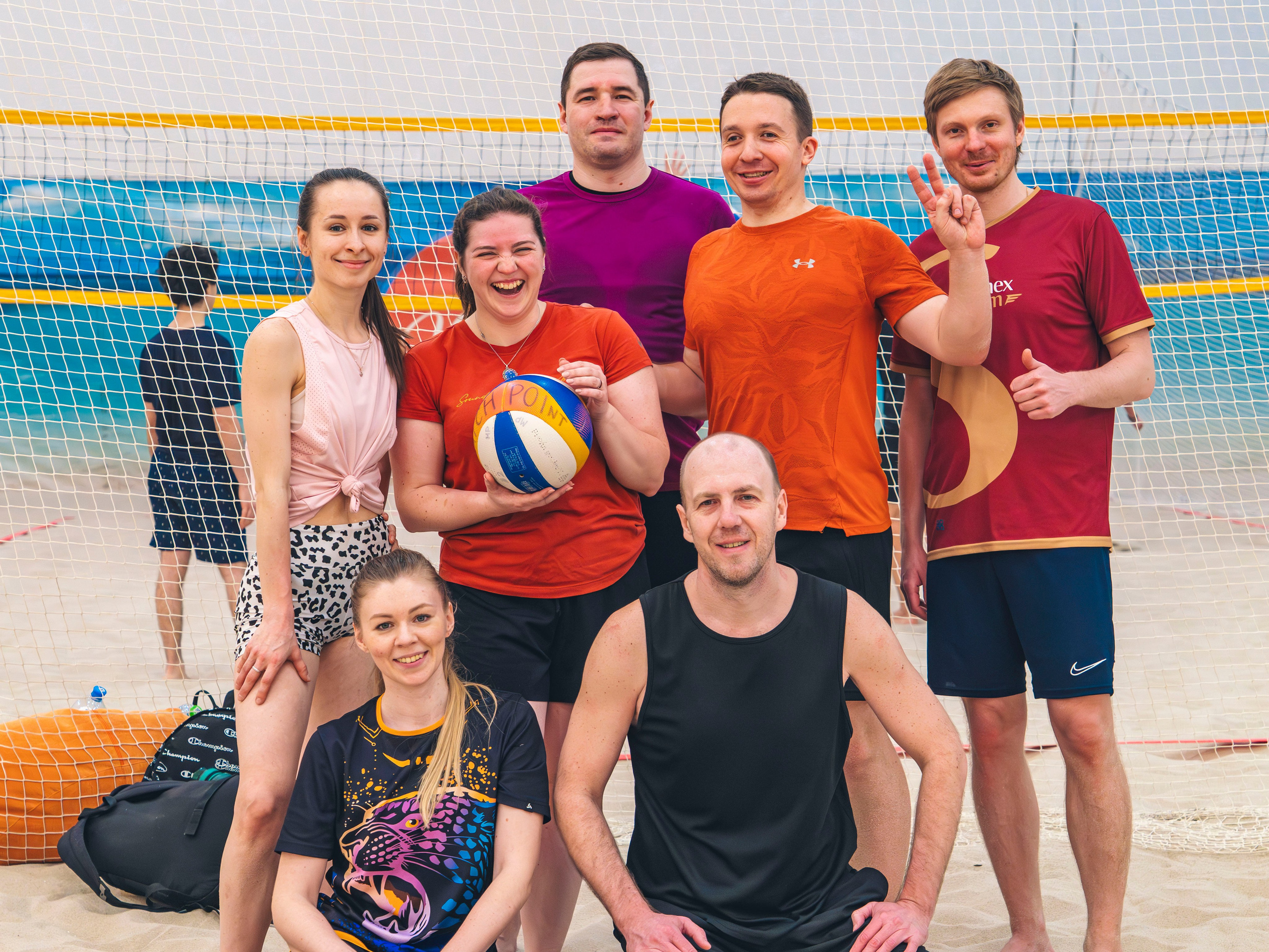 Пляжный волейбол. Фотограф Владимир Бакарюк