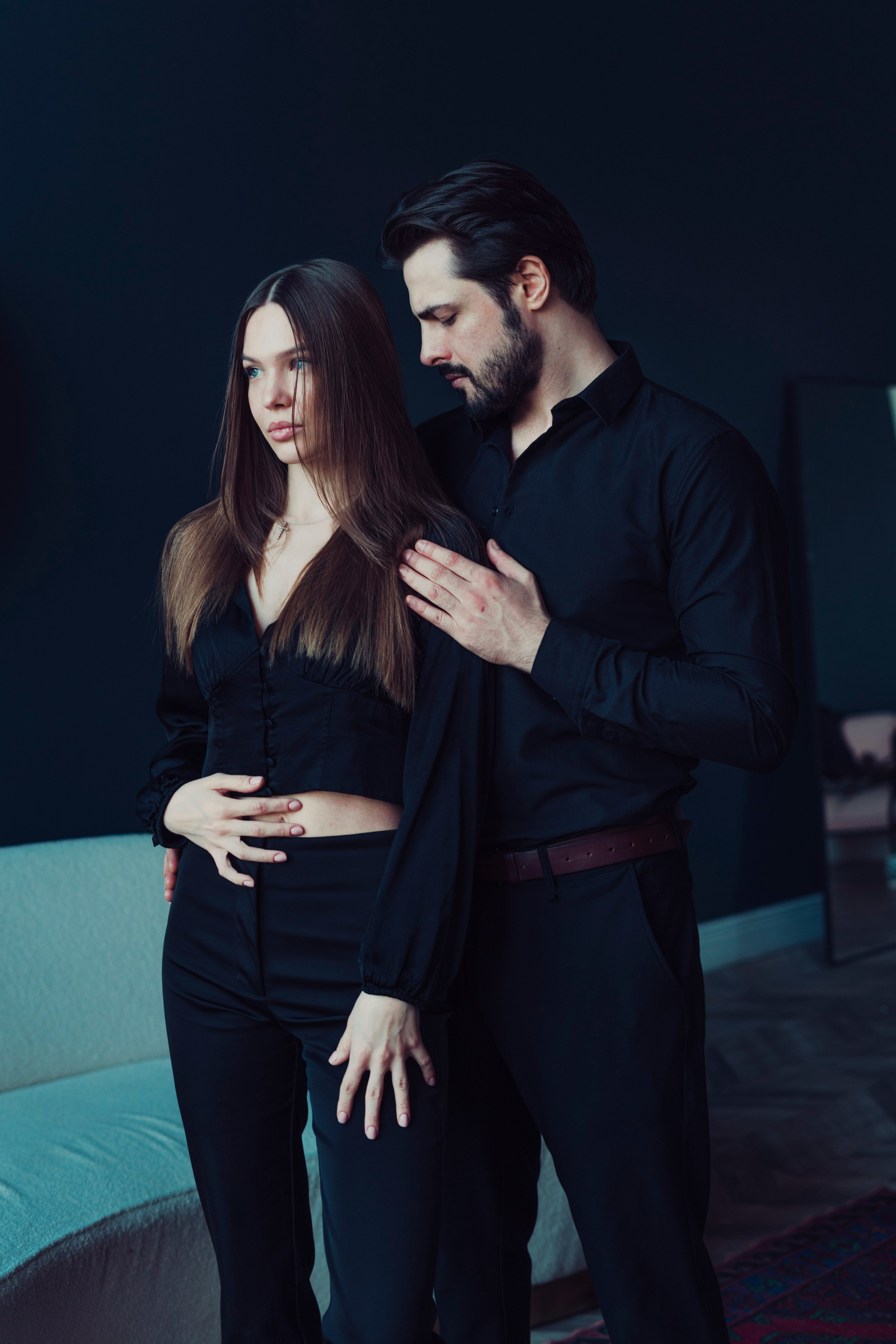 Запечатлейте вашу любовь: идеальная парная фотосессия в студии!. Профессиональный портретный фотограф в Москве Владимир Глаголев