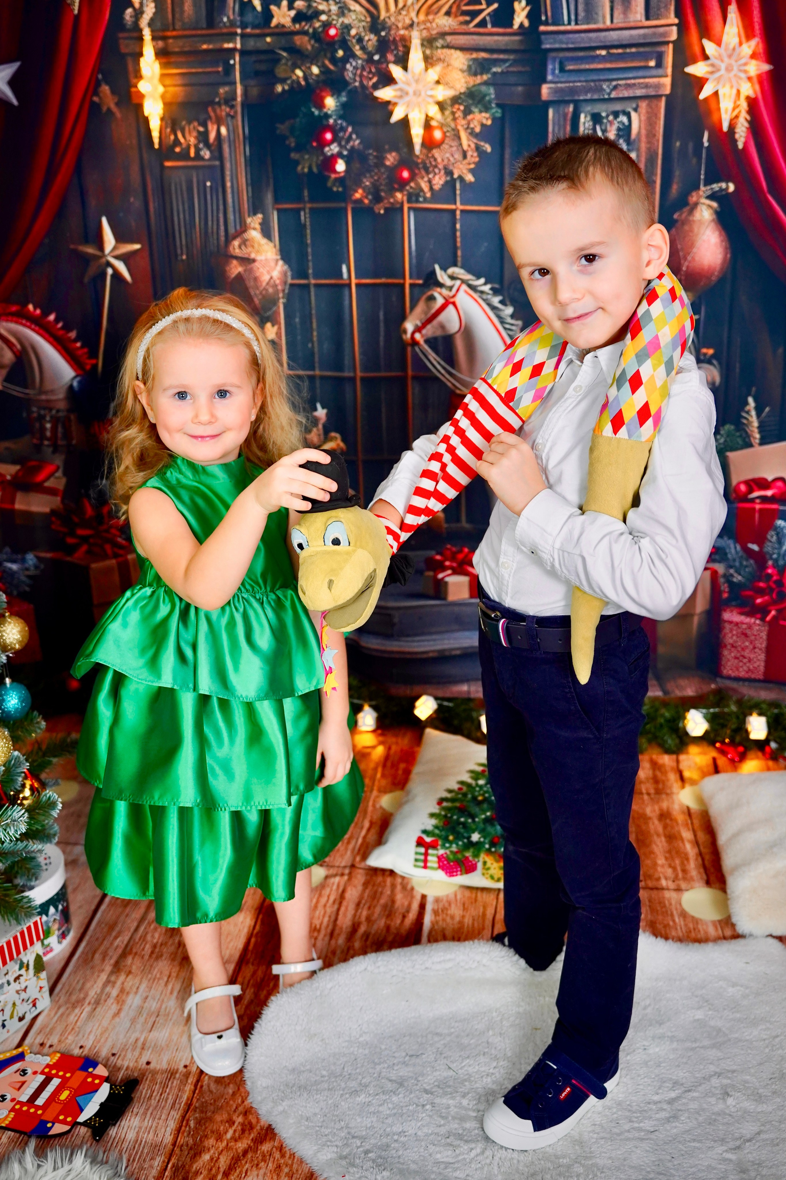 Новогодний фотопроект 2025 № 4. Семейный и детский фотограф Александра Гвоздикова