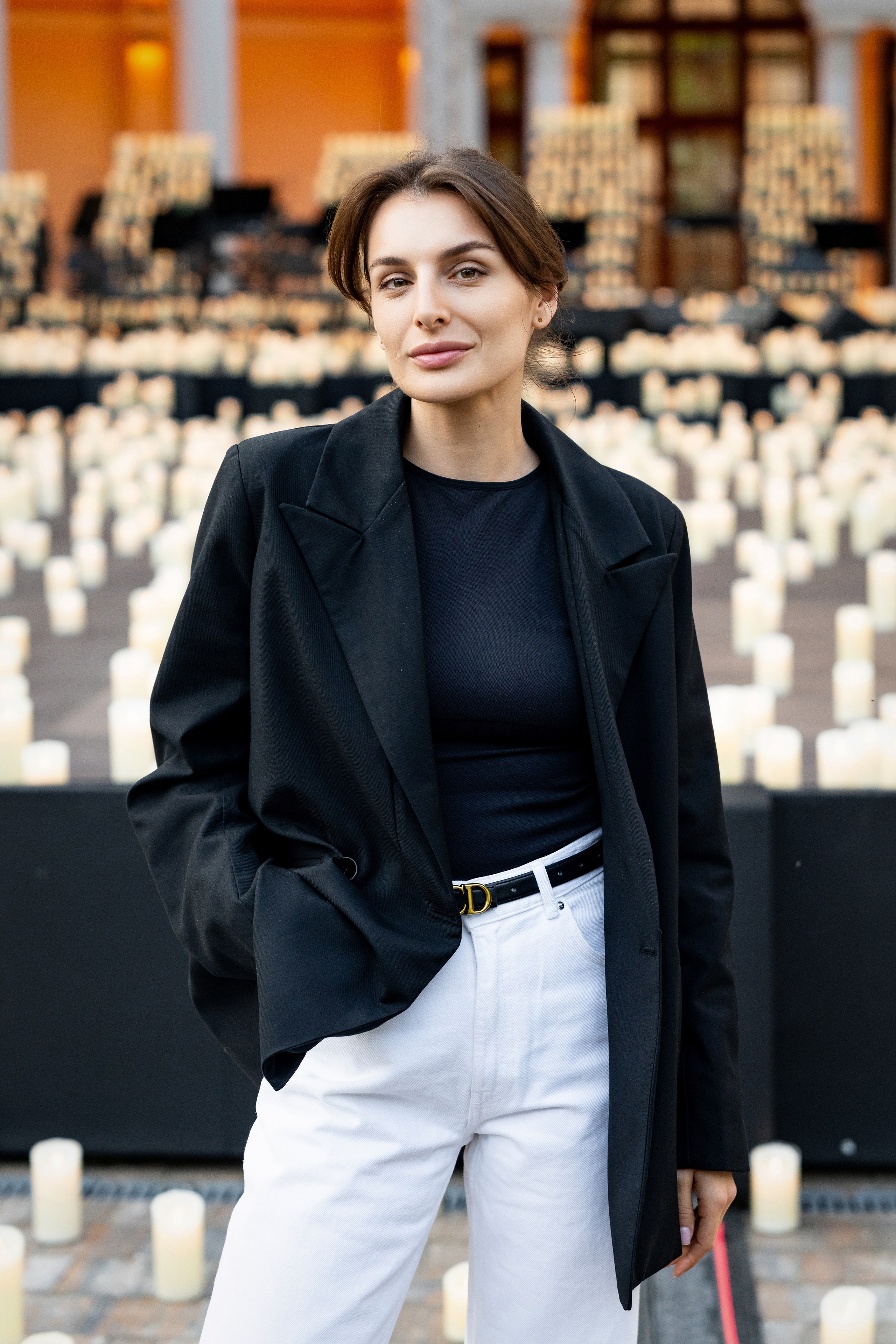 Симфонический оркестр Lumisfera при свечах. Фотограф Никита Комаров