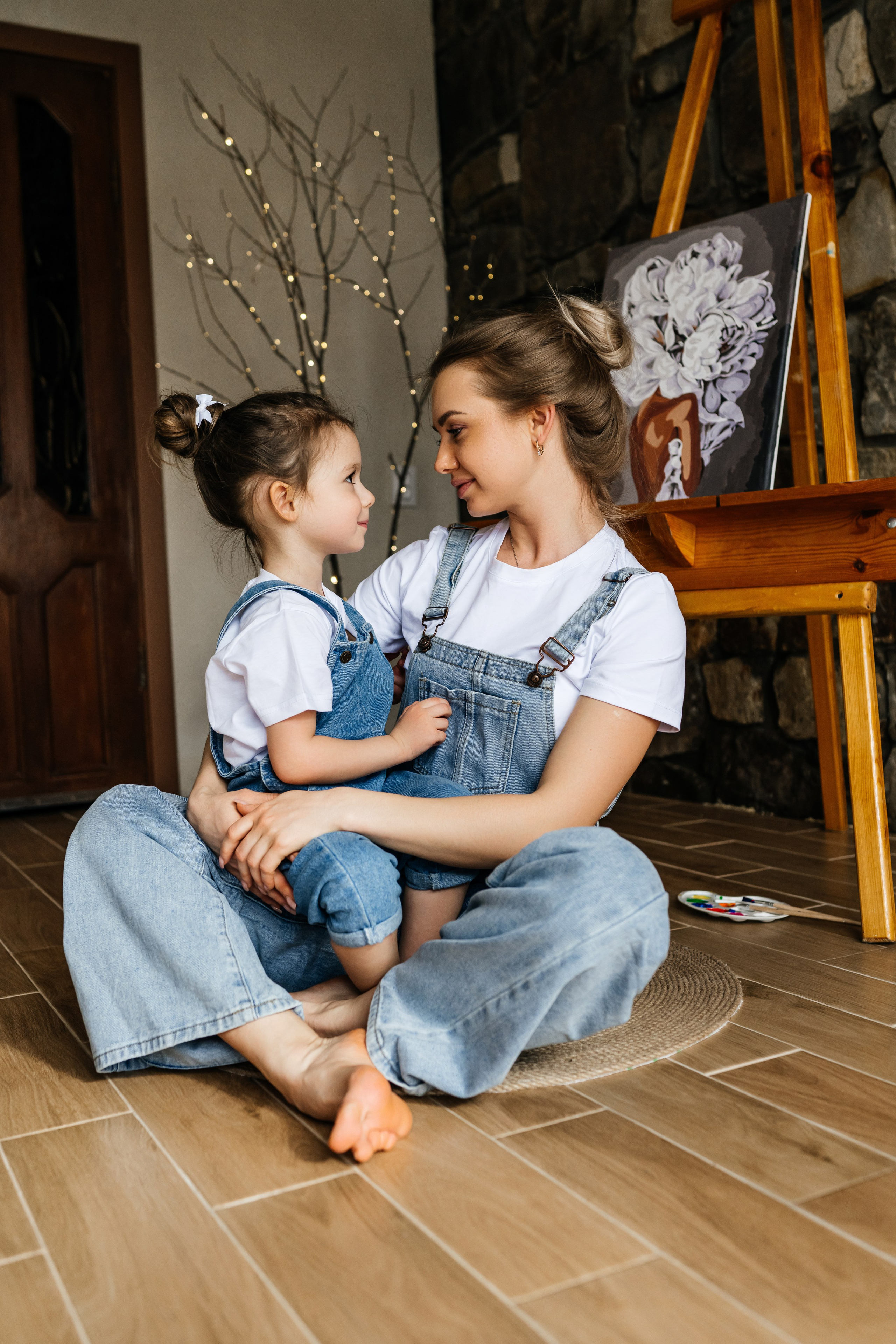Мама с дочкой у меня в студии. Фотограф в Каменске-Шахтинском Ольга Сагал