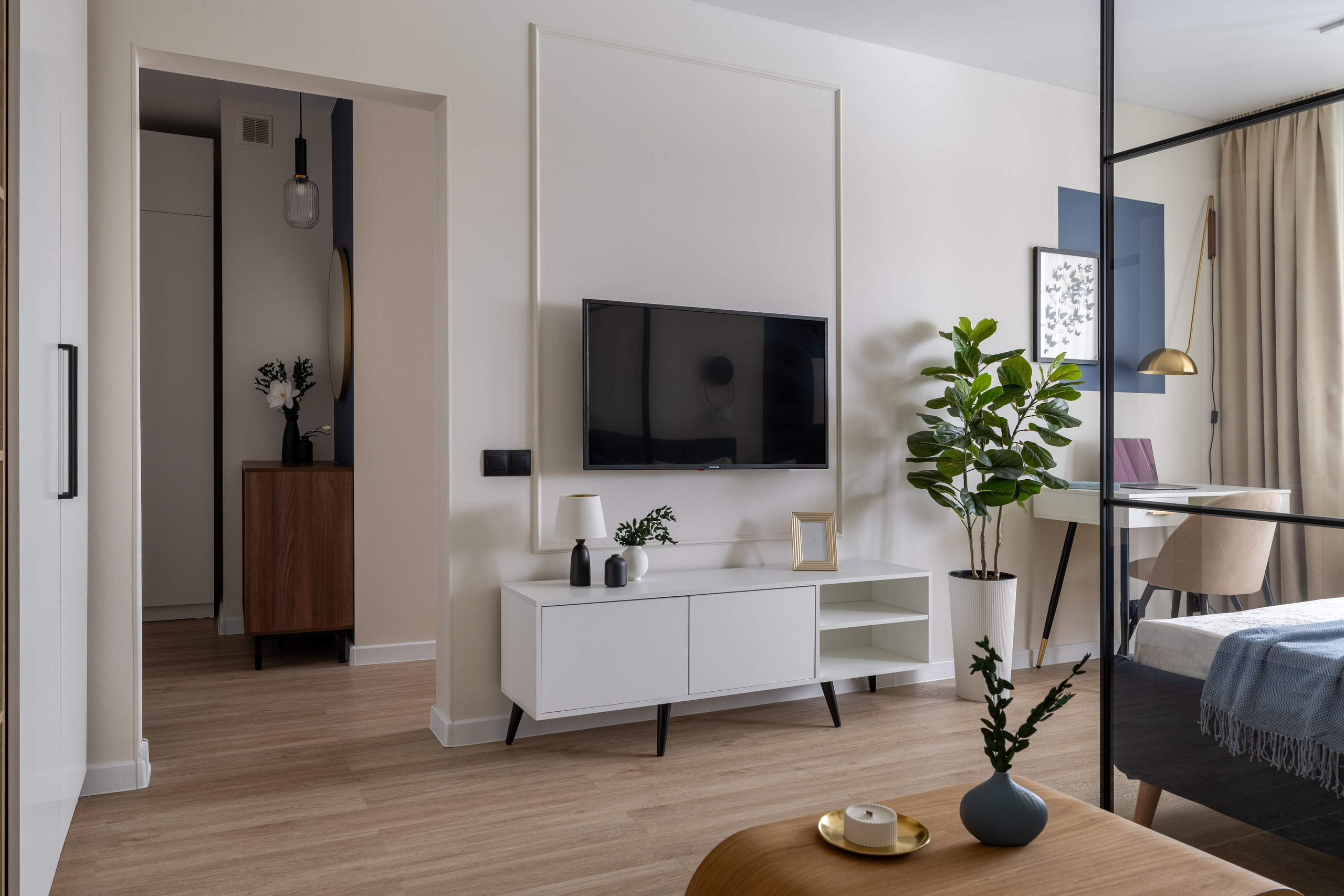 Квартира с видом на Сити. Veselinskiy| Интерьерный фотограф | Москва