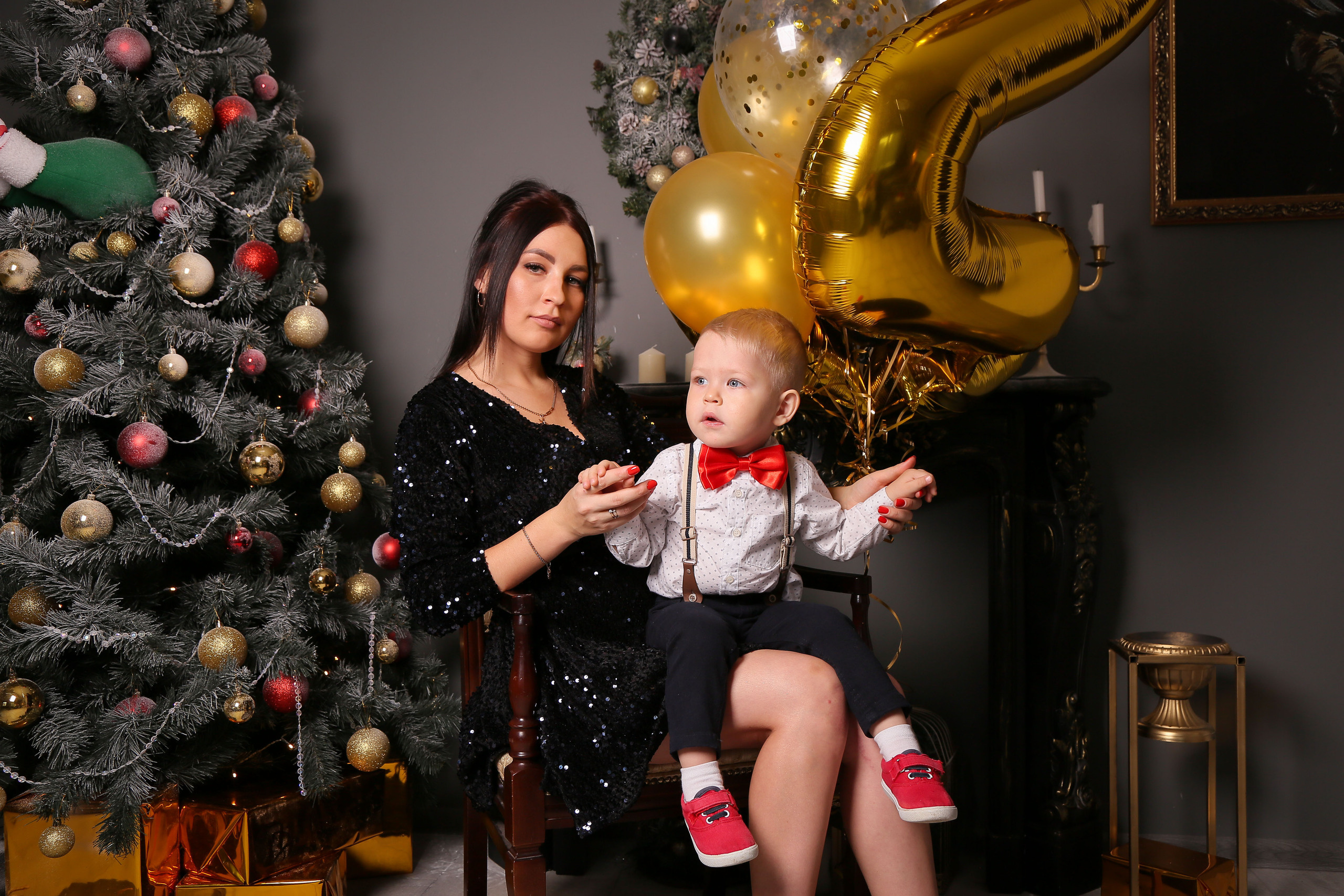 Новогодняя фотосессия 2020. Фотограф Десногорск Михаил Давыдов Акварель