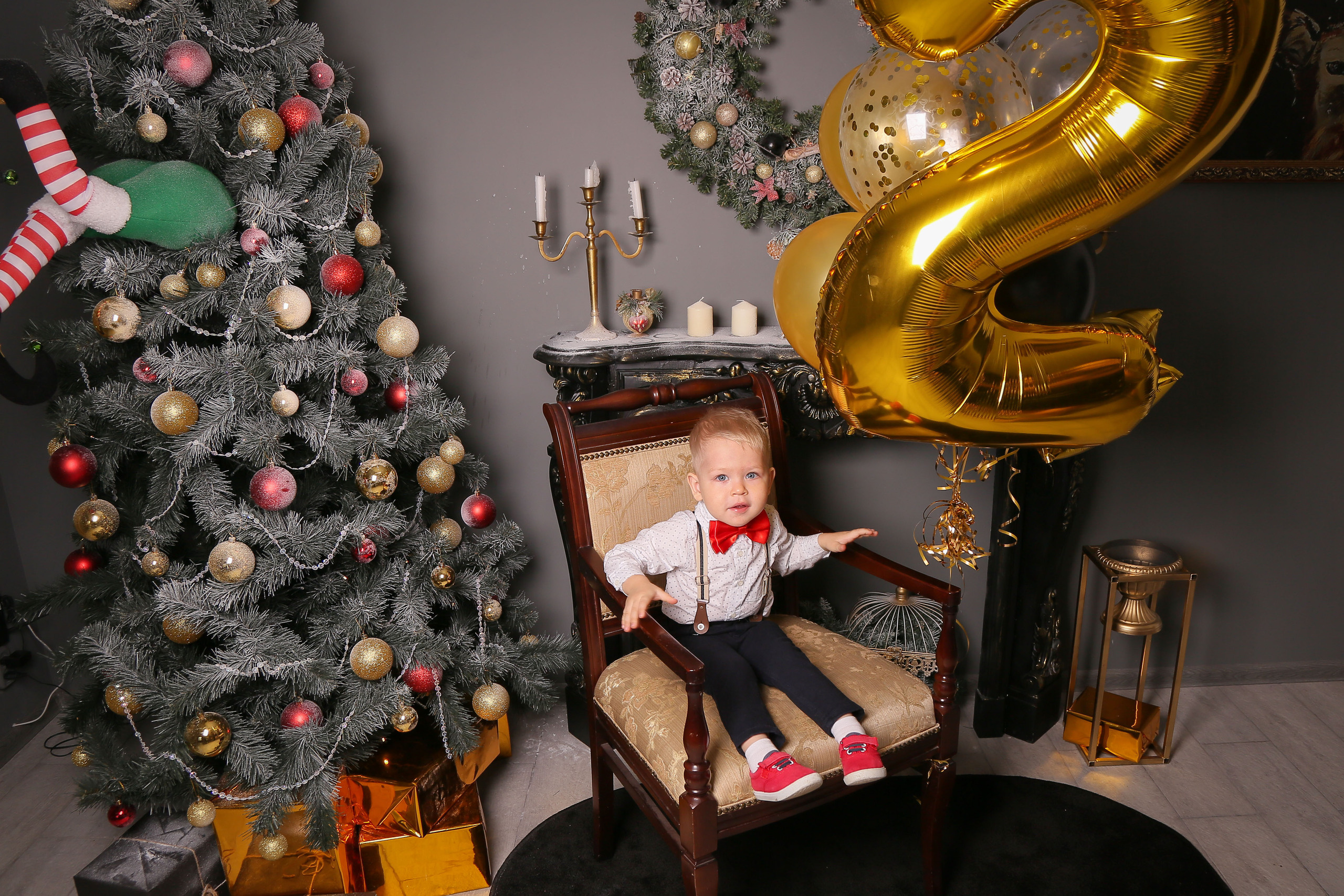 Новогодняя фотосессия 2020. Фотограф Десногорск Михаил Давыдов Акварель