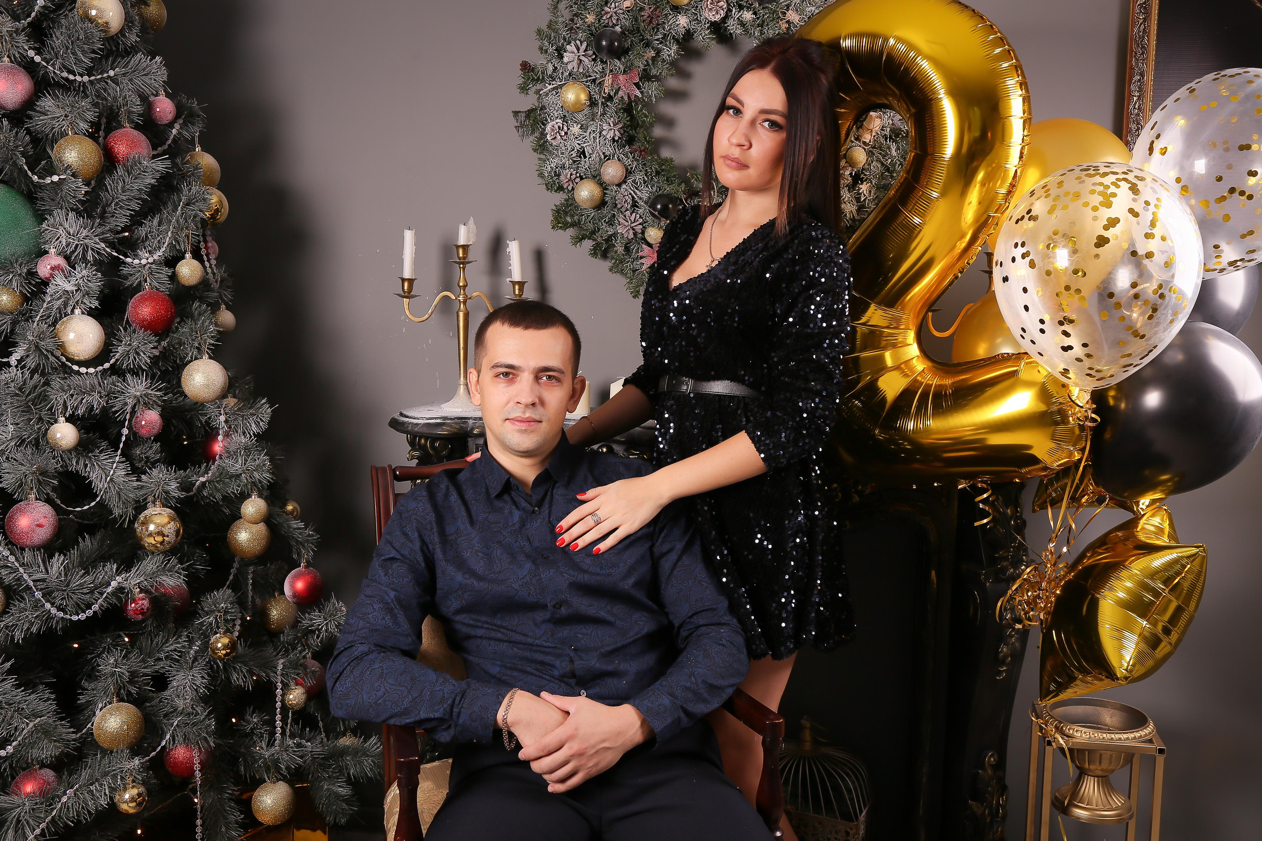 Новогодняя фотосессия 2020. Фотограф Десногорск Михаил Давыдов Акварель