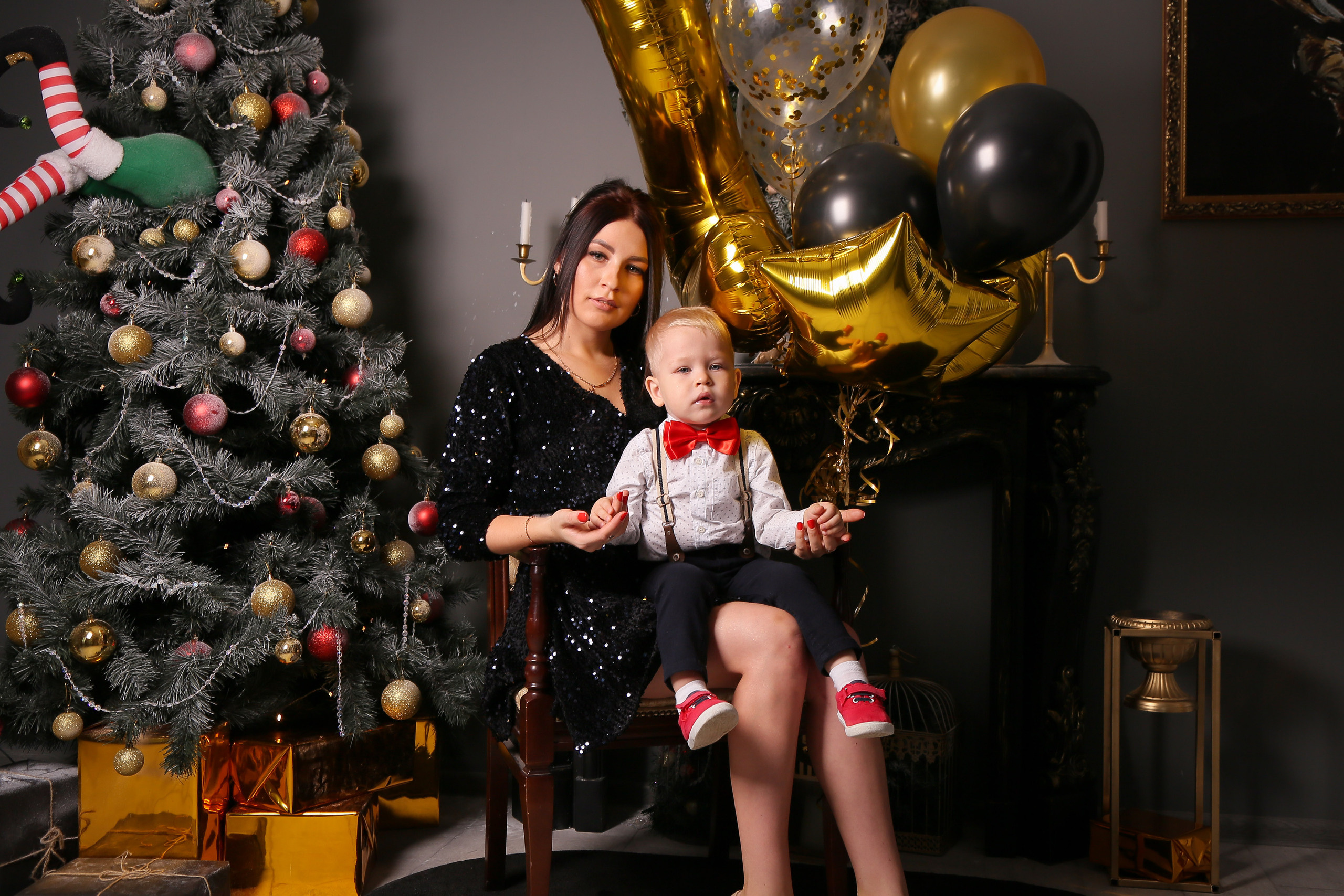 Новогодняя фотосессия 2020. Фотограф Десногорск Михаил Давыдов Акварель