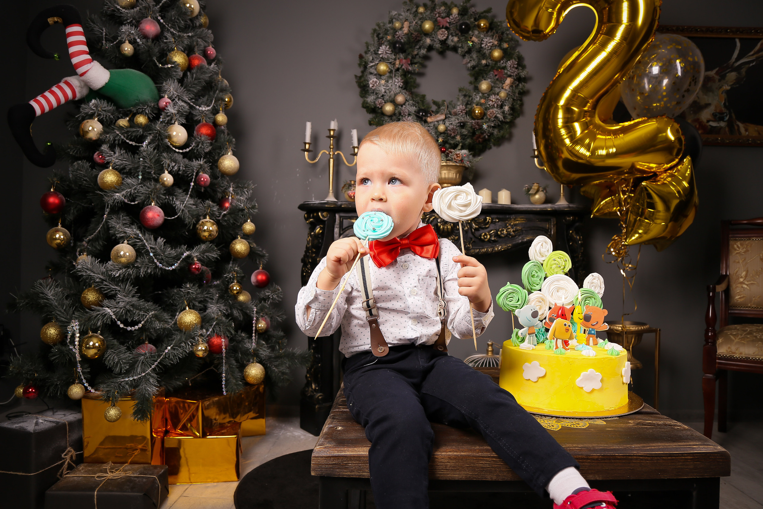 Новогодняя фотосессия 2020. Фотограф Десногорск Михаил Давыдов Акварель