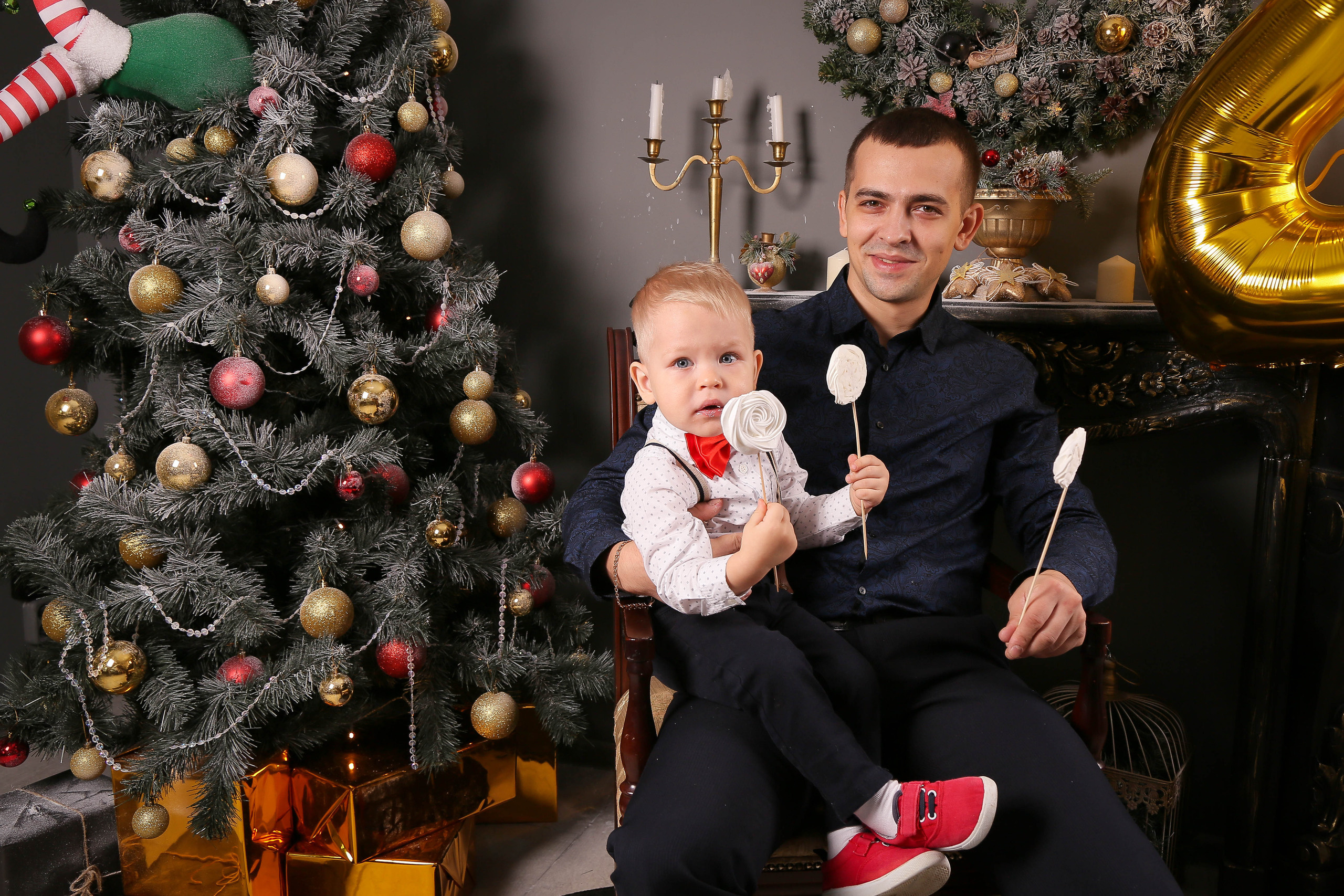 Новогодняя фотосессия 2020. Фотограф Десногорск Михаил Давыдов Акварель