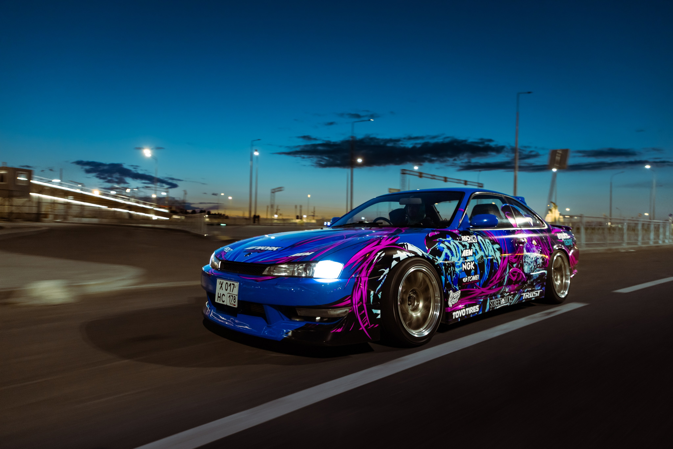 Nissan Silvia s14. Автомобильный фотограф в Санкт-Петербурге — Илья Kaseone_1