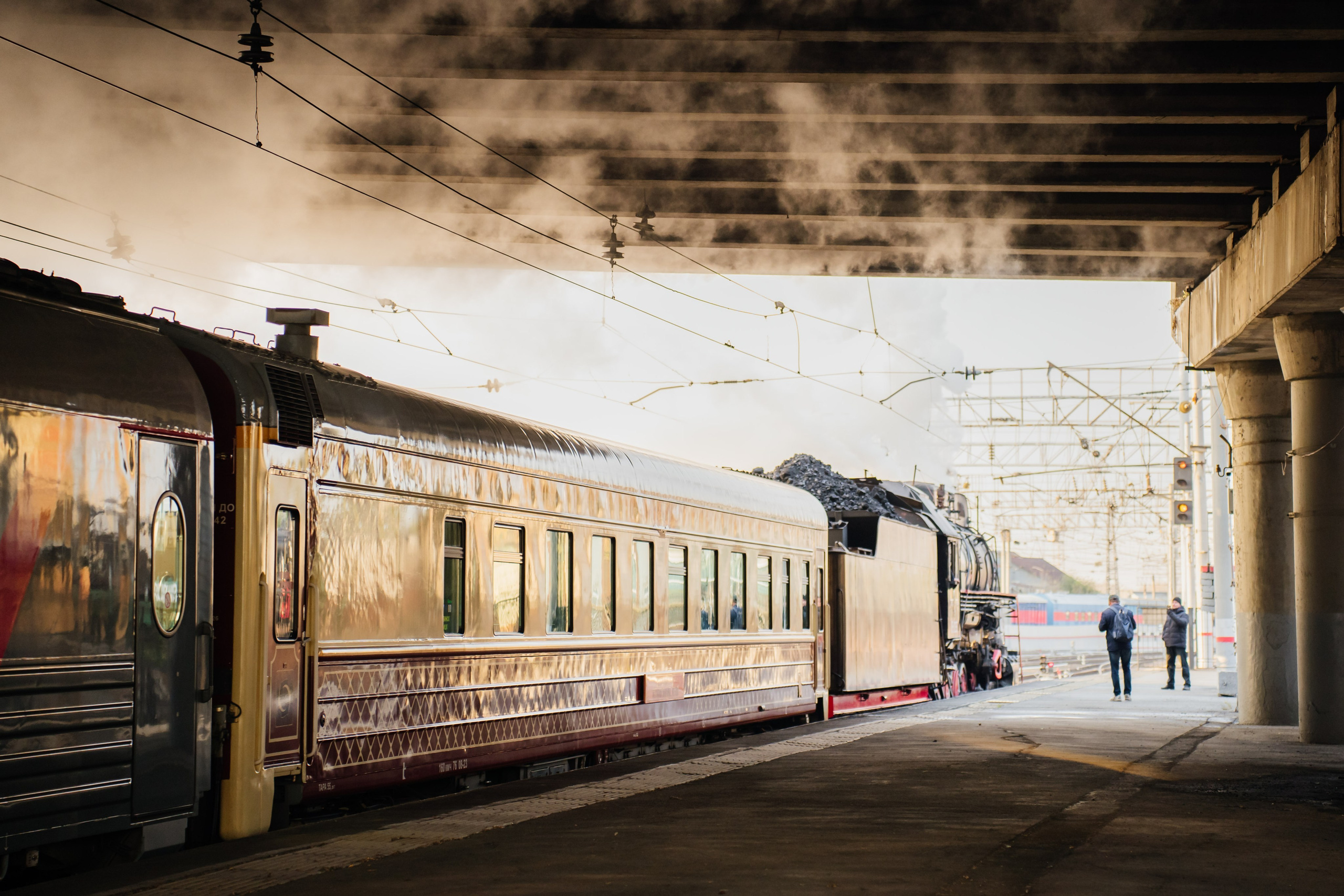 Экскурсия на ретропоезде. Видеограф и Фотограф в Челябинске Ксения и Владимир Рюмины