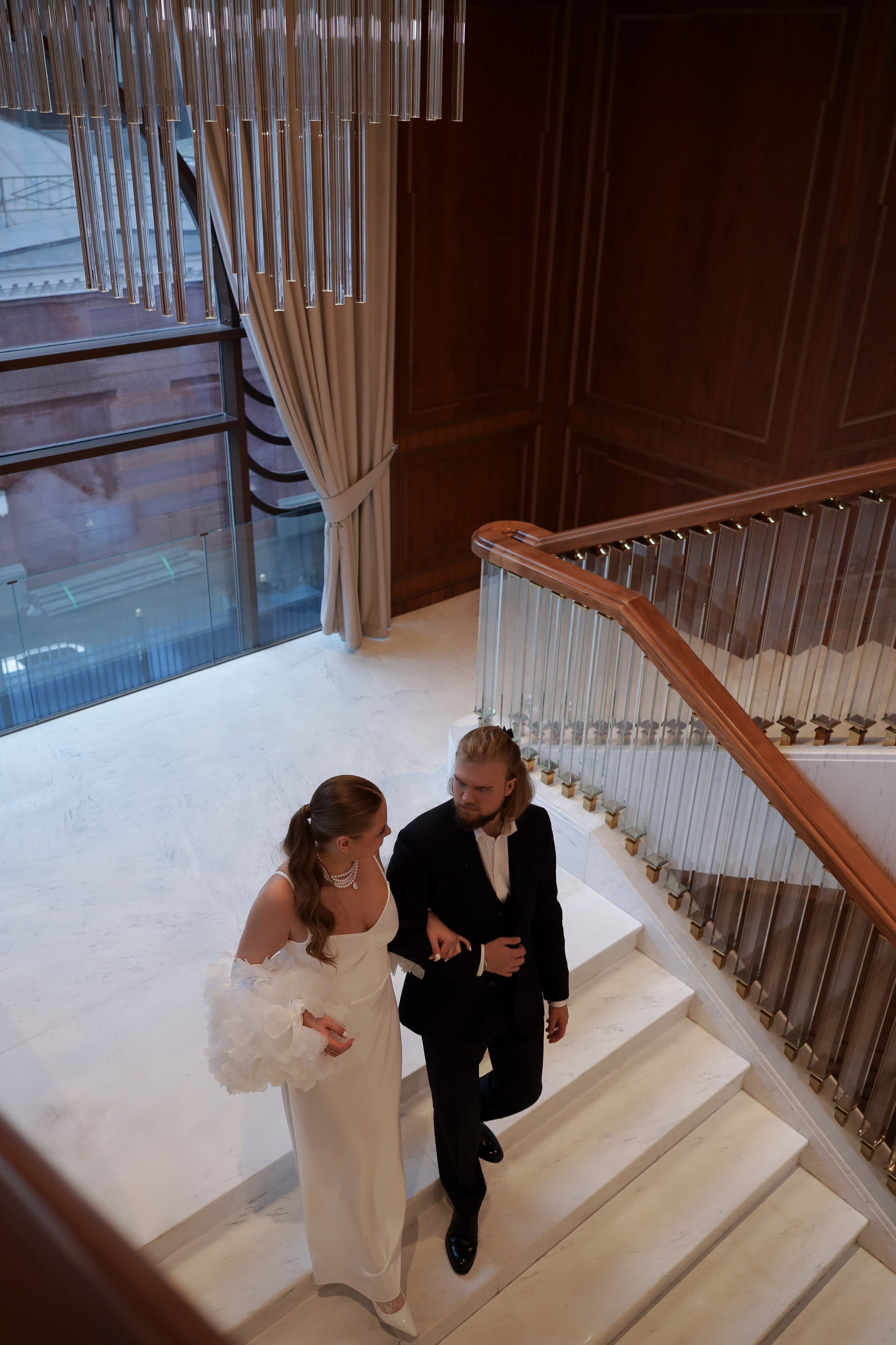 Максим и Анна | Кафе Пушкин. Свадебный фотограф Москва