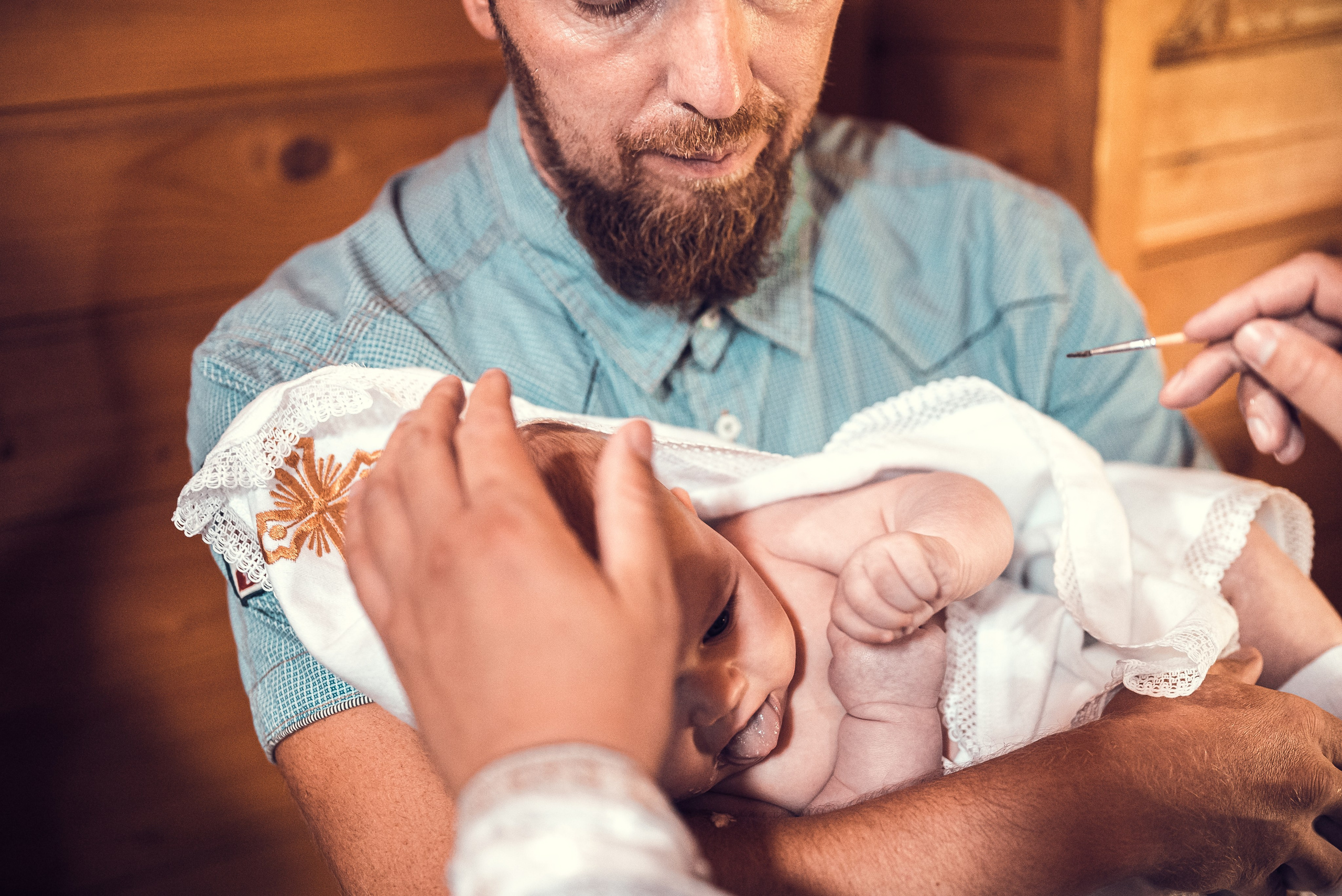 Крещение Павла. Семейный и детский фотограф Москва