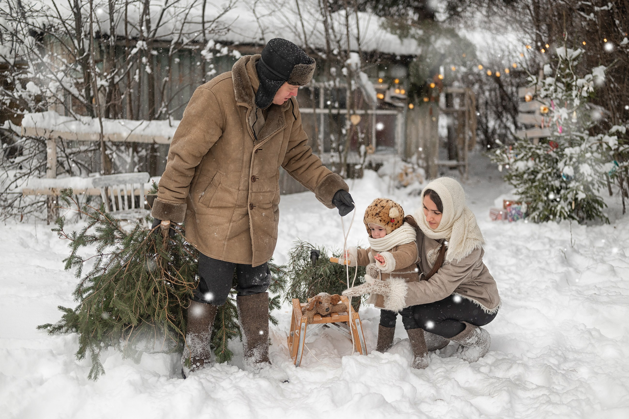 Зимние фотосессии. Профессиональный фотограф в Уфе Алина Стрелкова