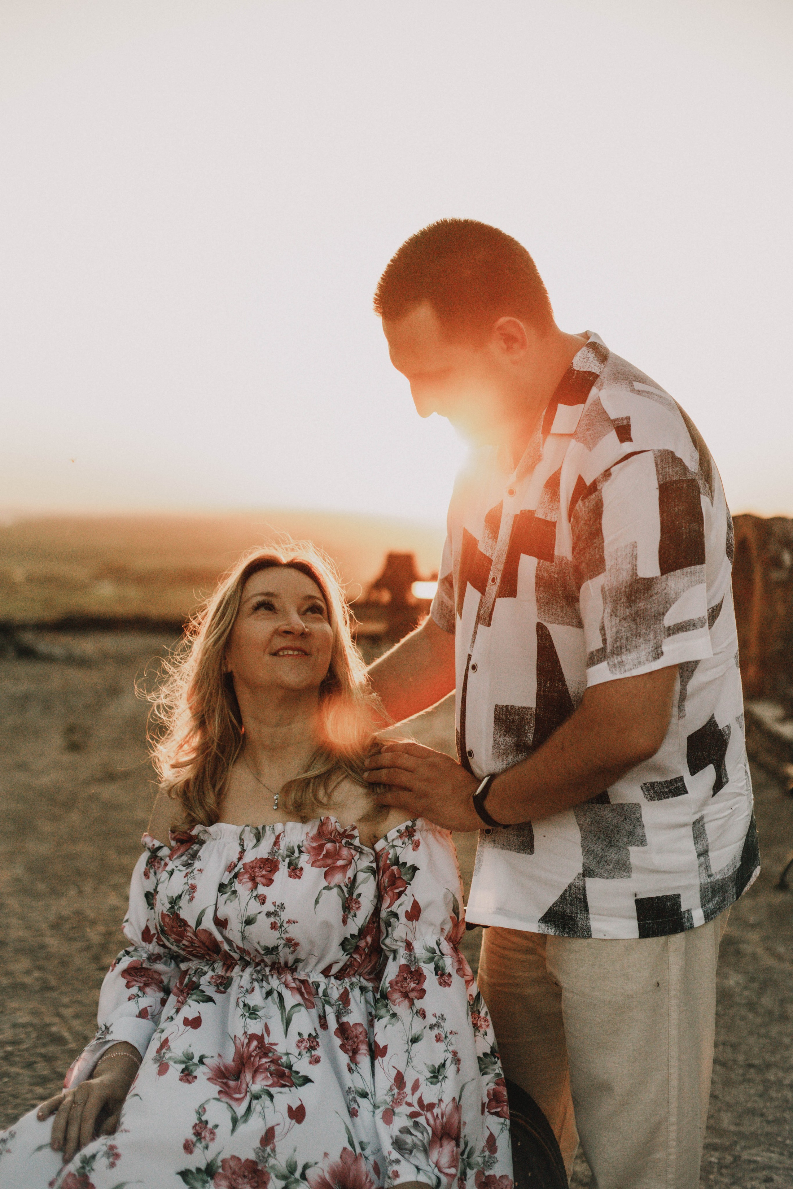 Катя+ Саша. Подвязье. Закат. Фотограф в Нижнем Новгороде