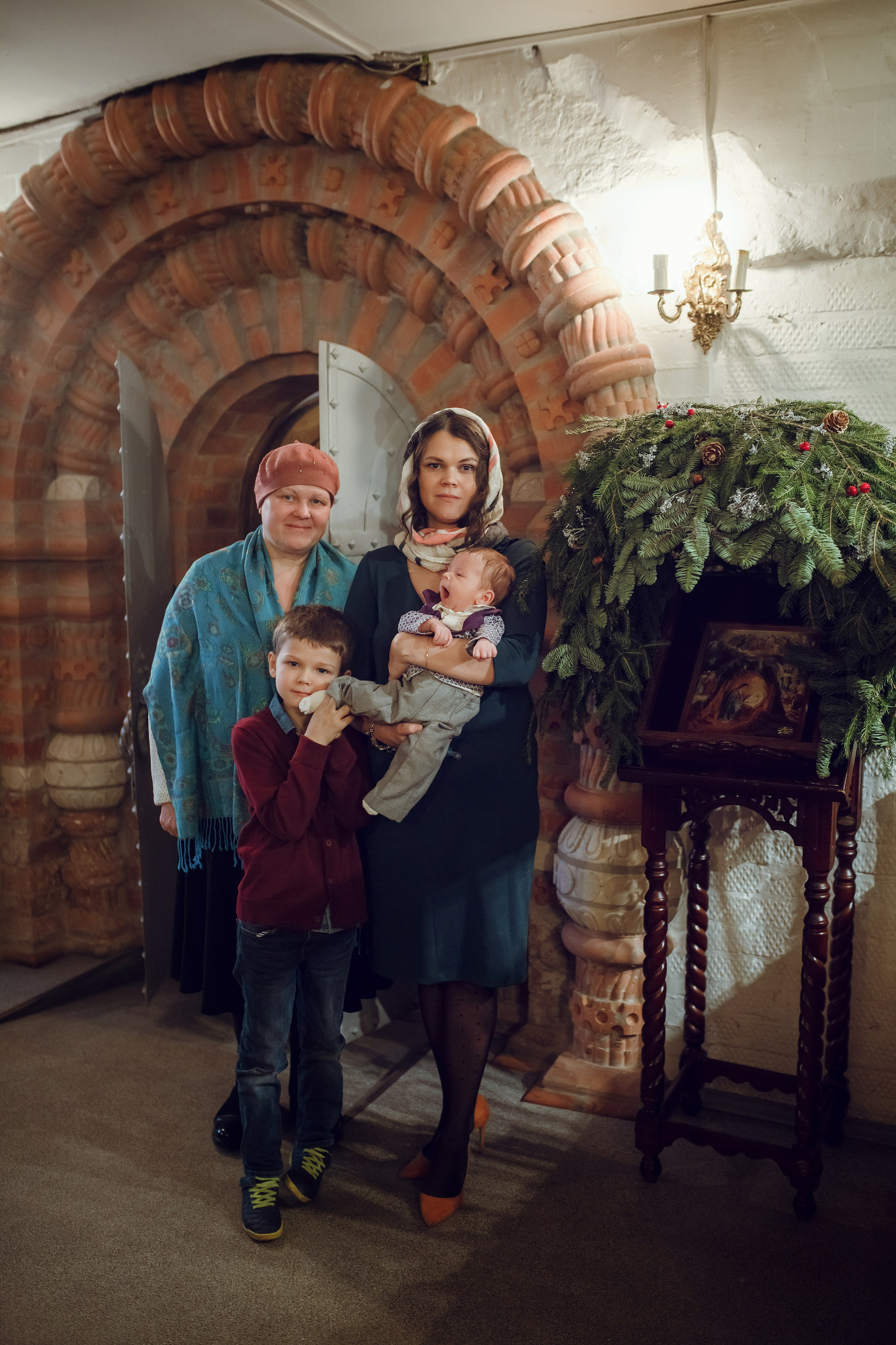 Крещение Саввы. Фотограф на Крещение, семейный фотограф в Москве