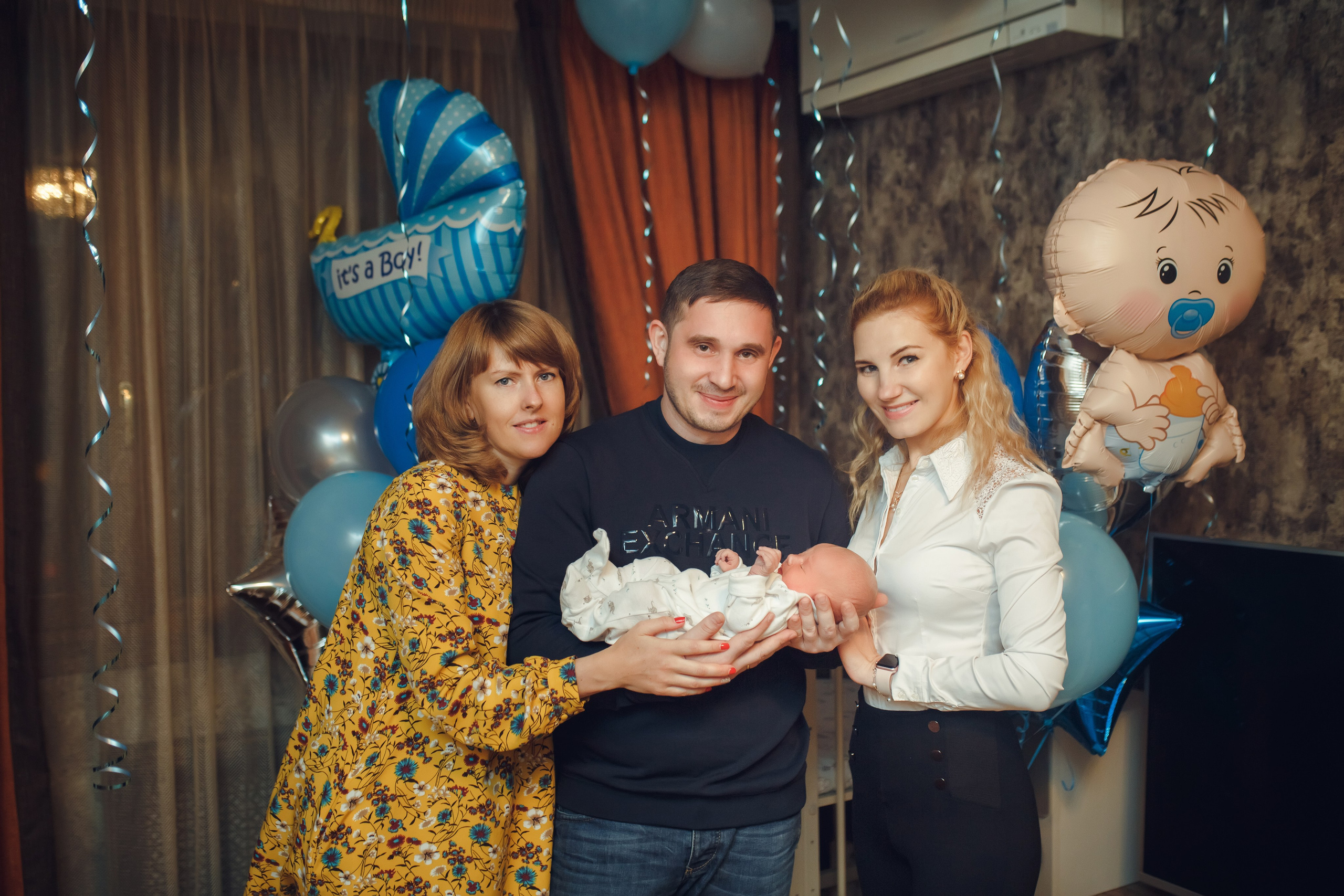 Выписка Виктора. Фотограф на Крещение, семейный фотограф в Москве