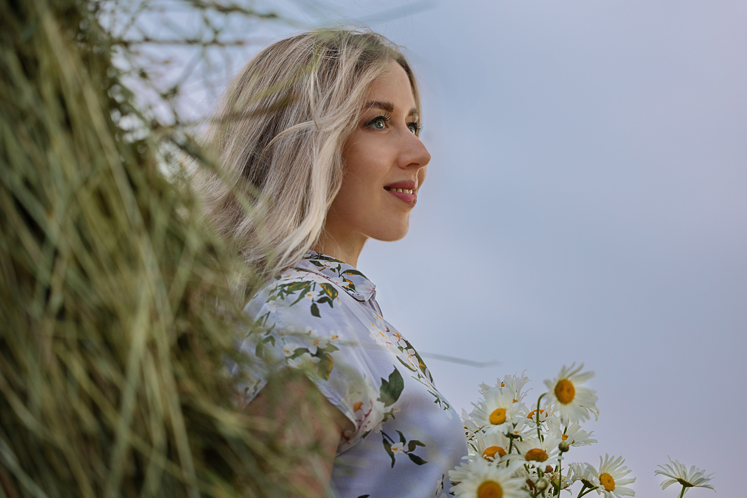 Фотосессия с стогах сена. Индивидуальный фотограф в Сергиевом Посаде Наталья Румянцева