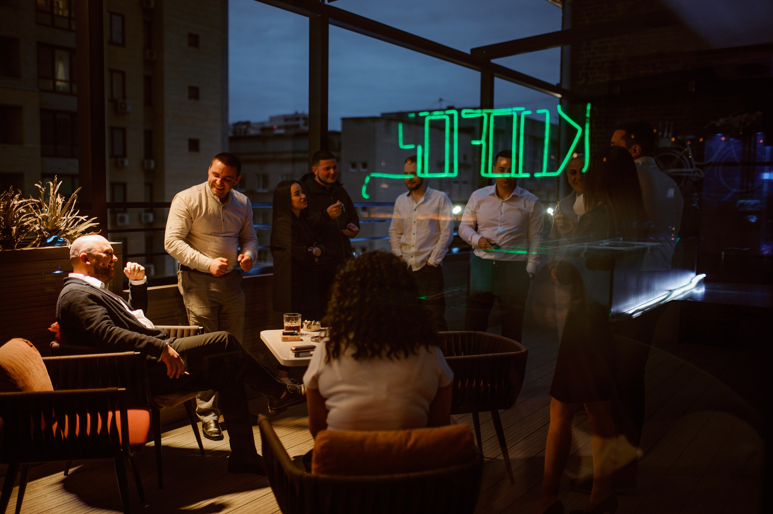 Ресторан. День рождения. Атмосфера. Свадебный фотограф Константинова Елена