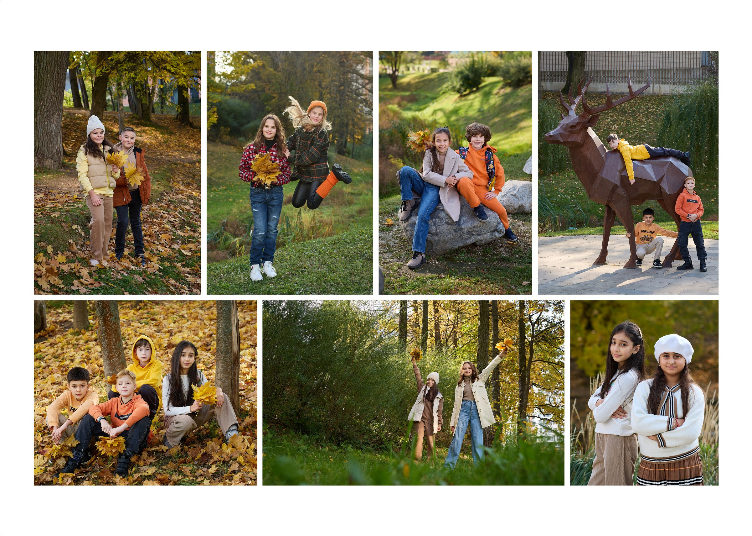 Большой выпускной альбом для дружного класса. Школьный фотограф Сергей Беликов