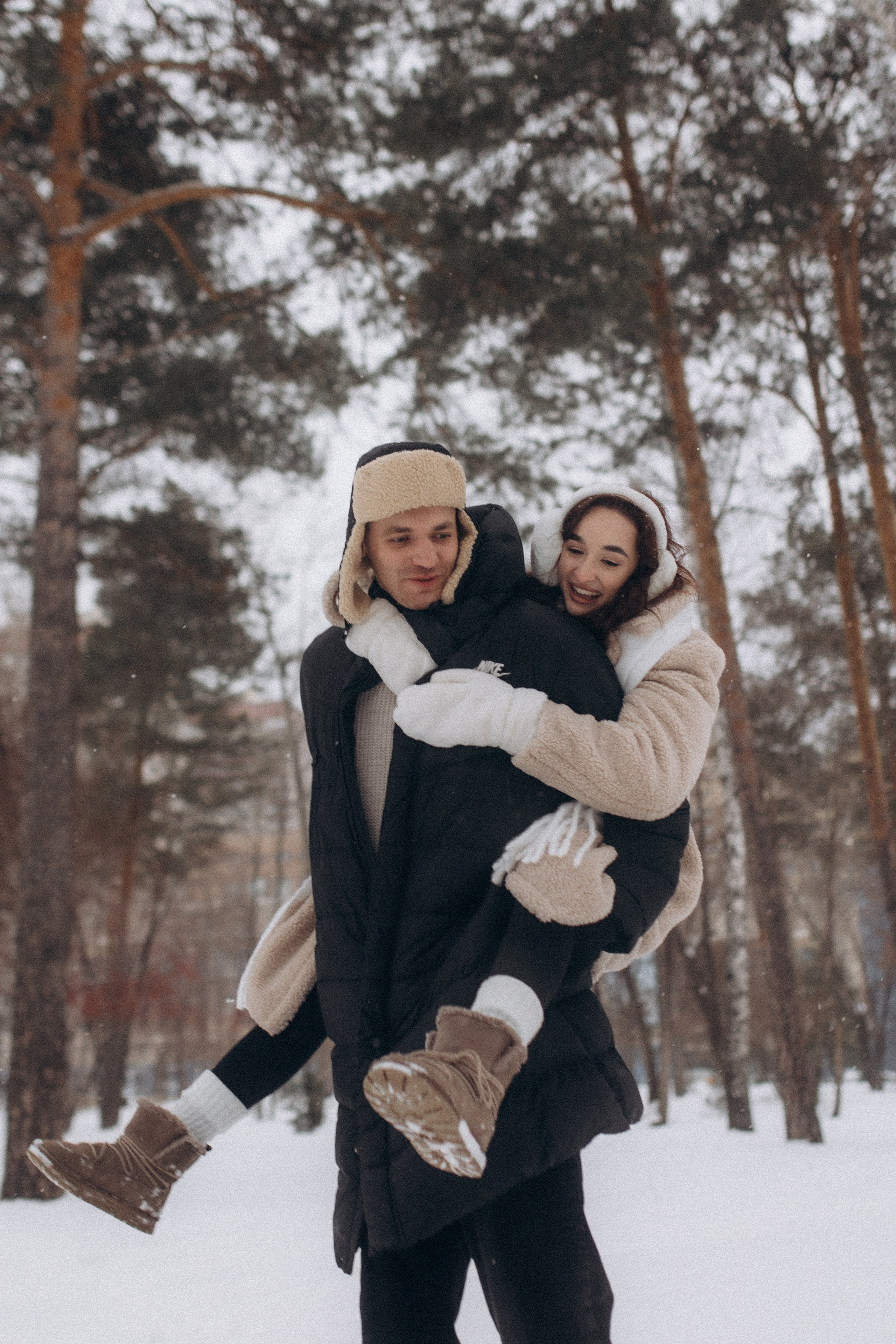 Зимняя история любви. Семейный фотограф lifestyle в Новосибирске Елена Шпилевая