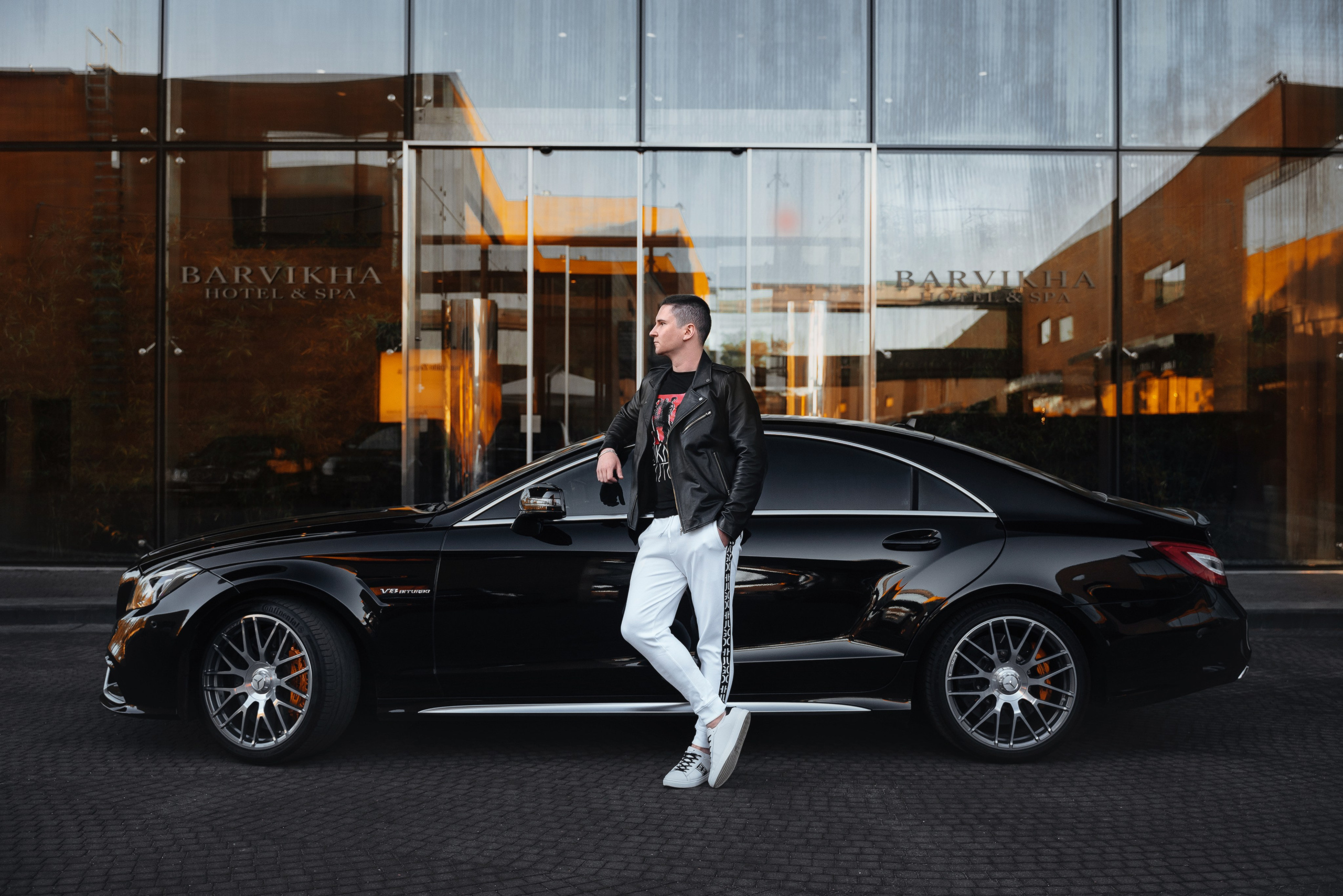 Артем & CLS63 AMG. Фотограф в Москве Рафаэль Халилов