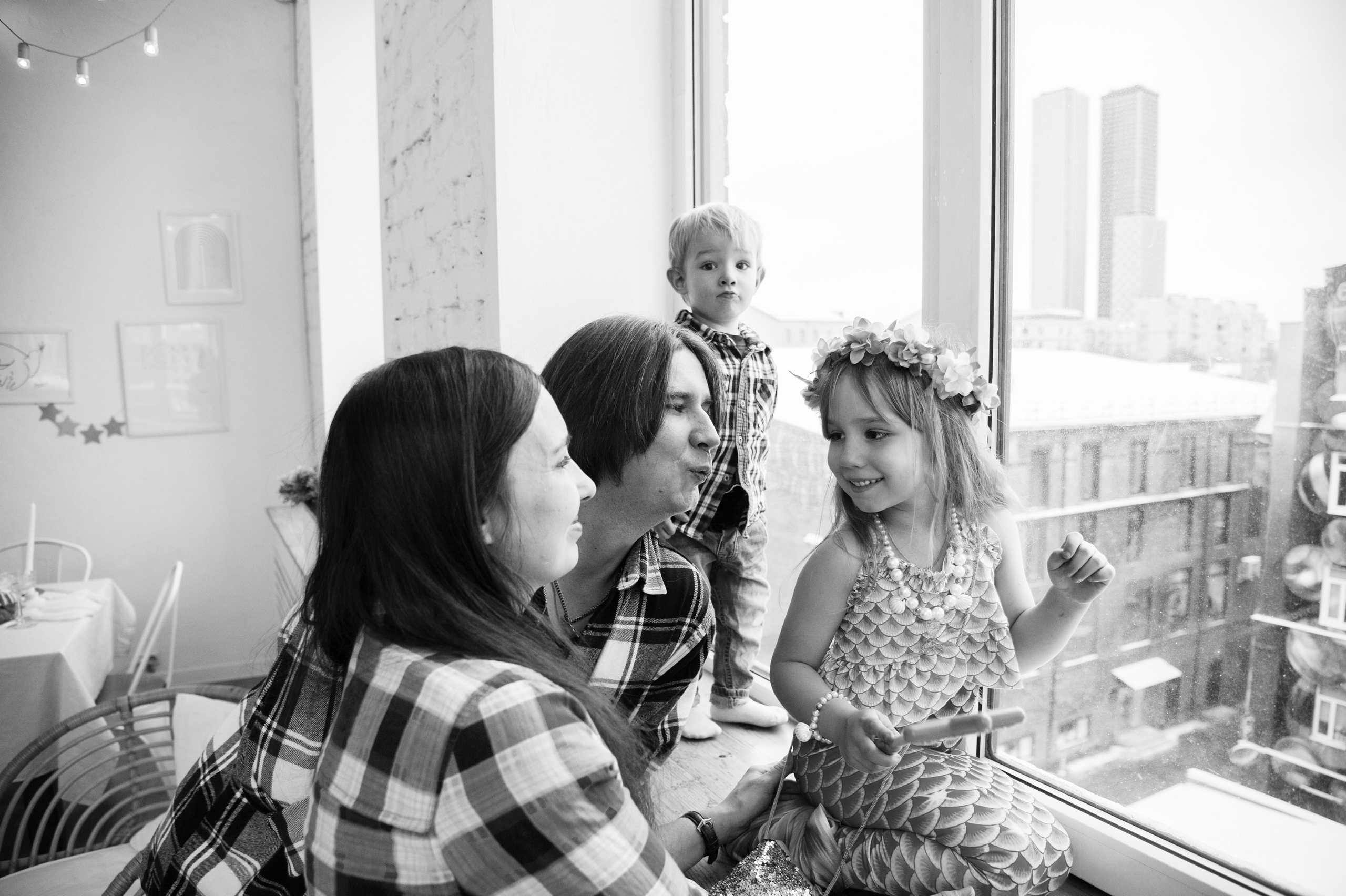 Семейная съемки для Юли и Жени. Портретная фотография в Москве