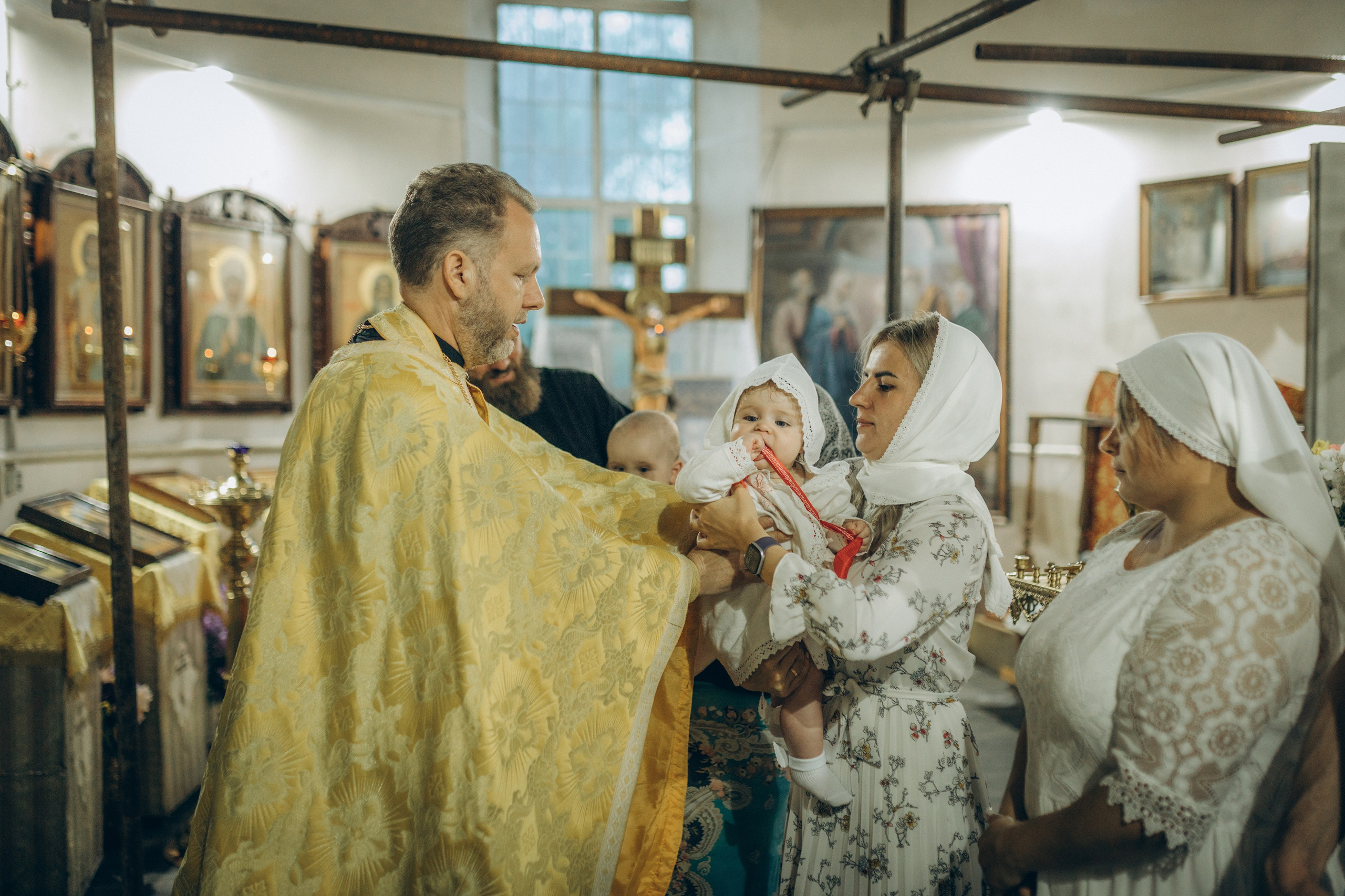 Крещение Вероники. Семейный фотограф и фотограф на роды в Ростове-на-Дону Мухина Виктория