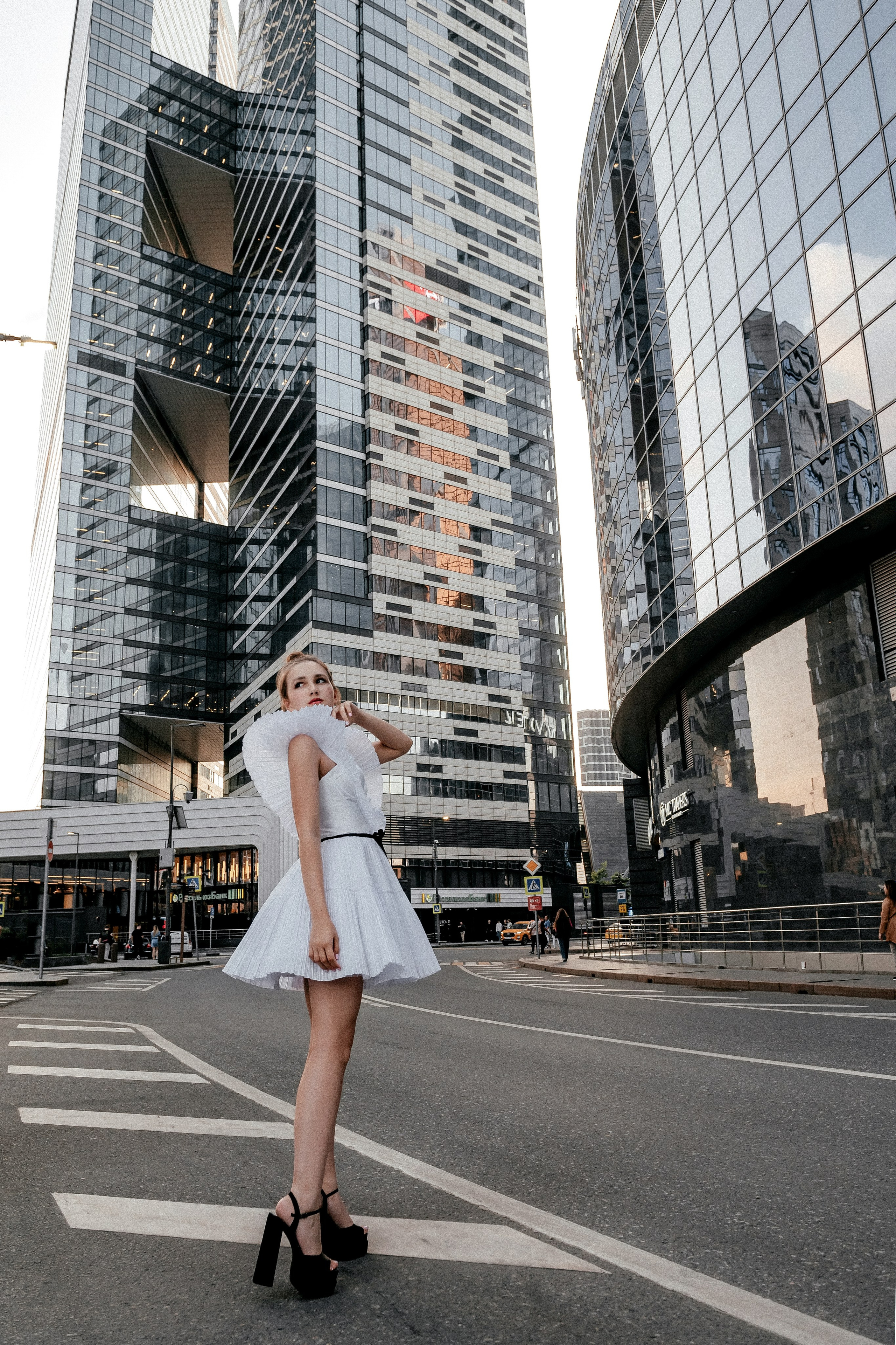 Эвелина, Москва сити. Свадебный и семейный фотограф Виктория Носачёва. Щелково, Москва и МО