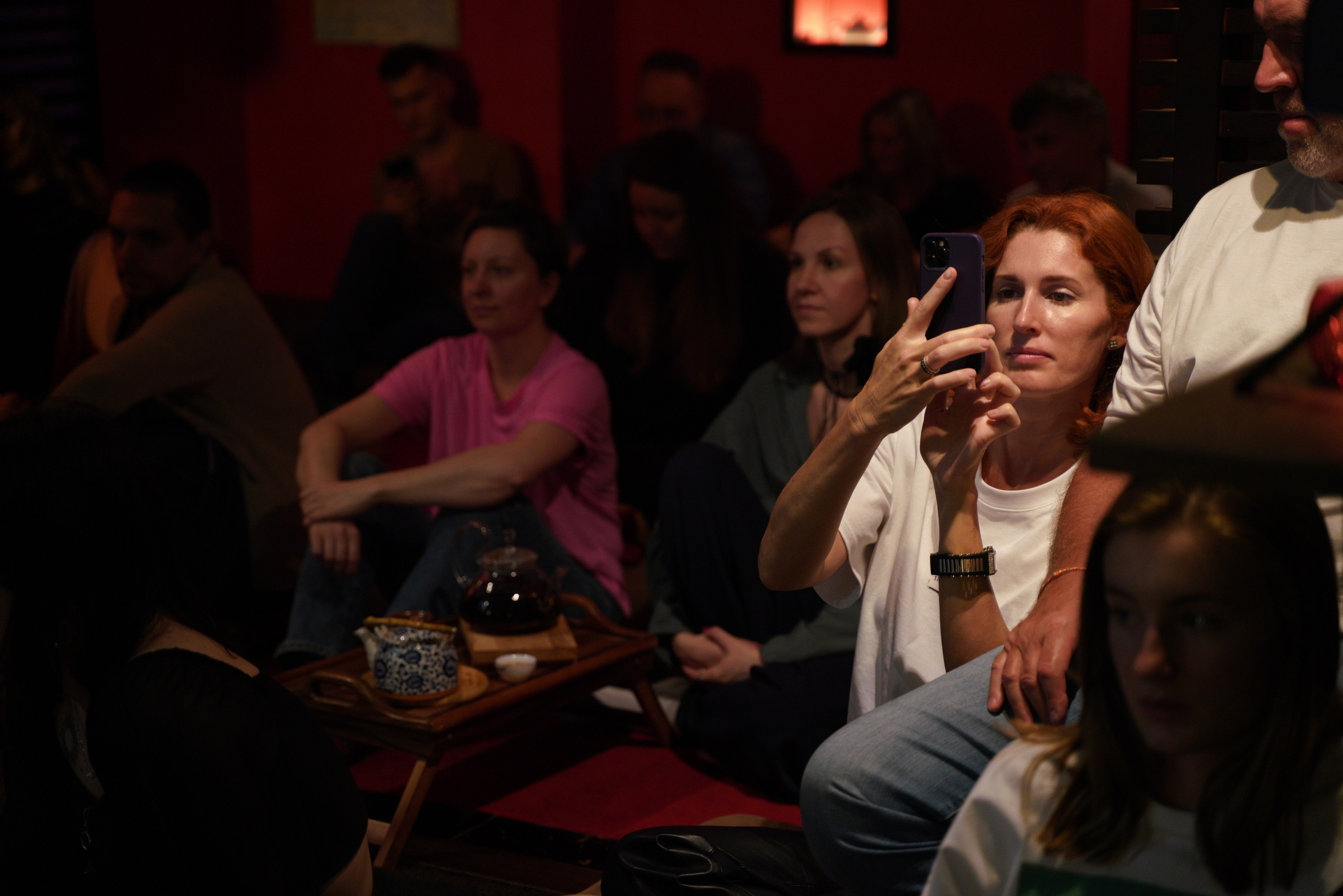 Выступление Forest jam project в Открытом в чайной Чаван. Портретный и репортажный фотограф Наталья Горобец