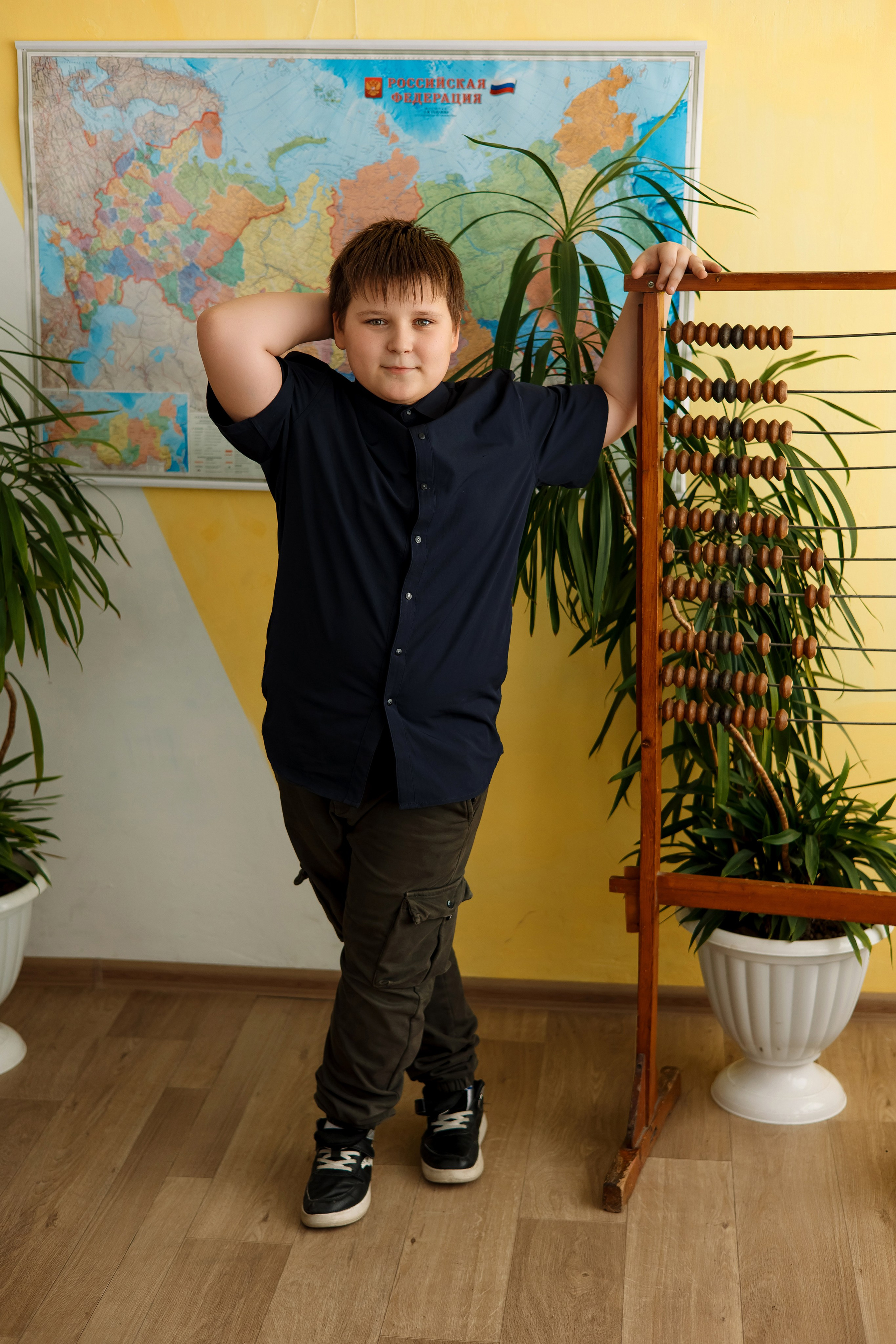 4 класс с. Барабаш. Фотограф Любовь Корниенко, Примоский край