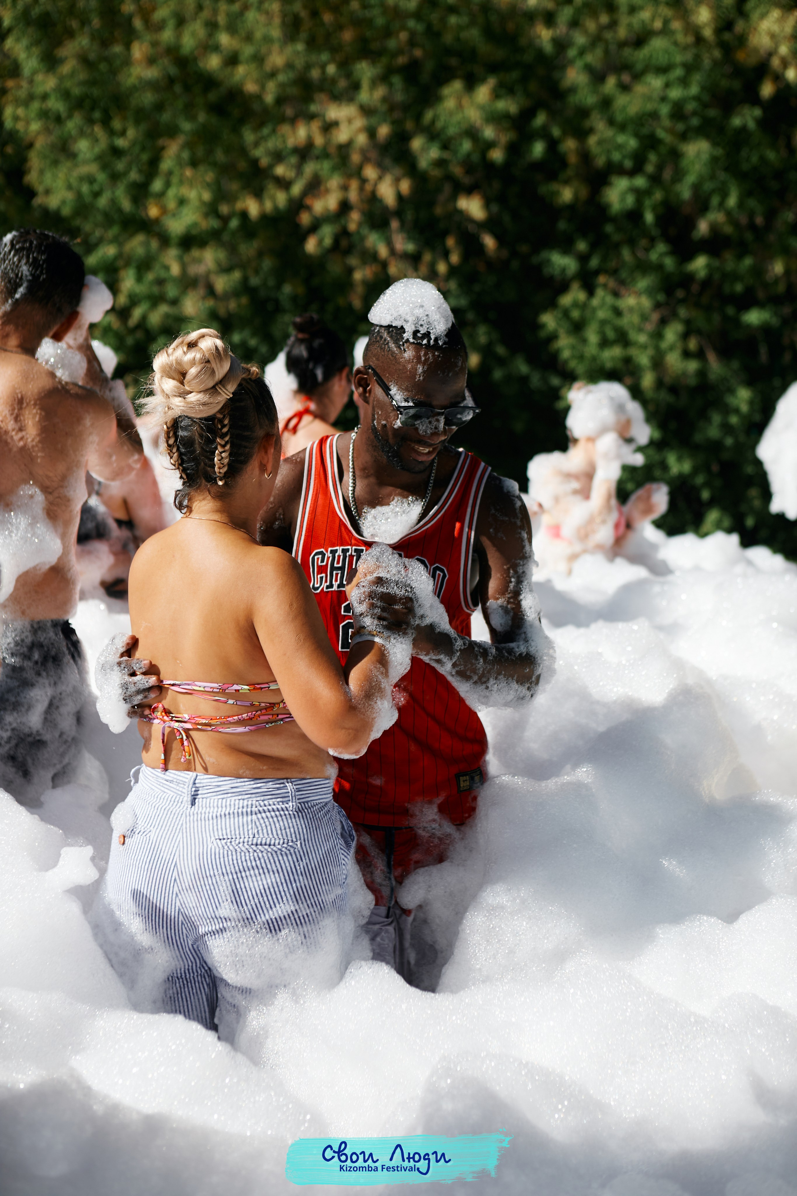 Foam party. Свадебный фотограф