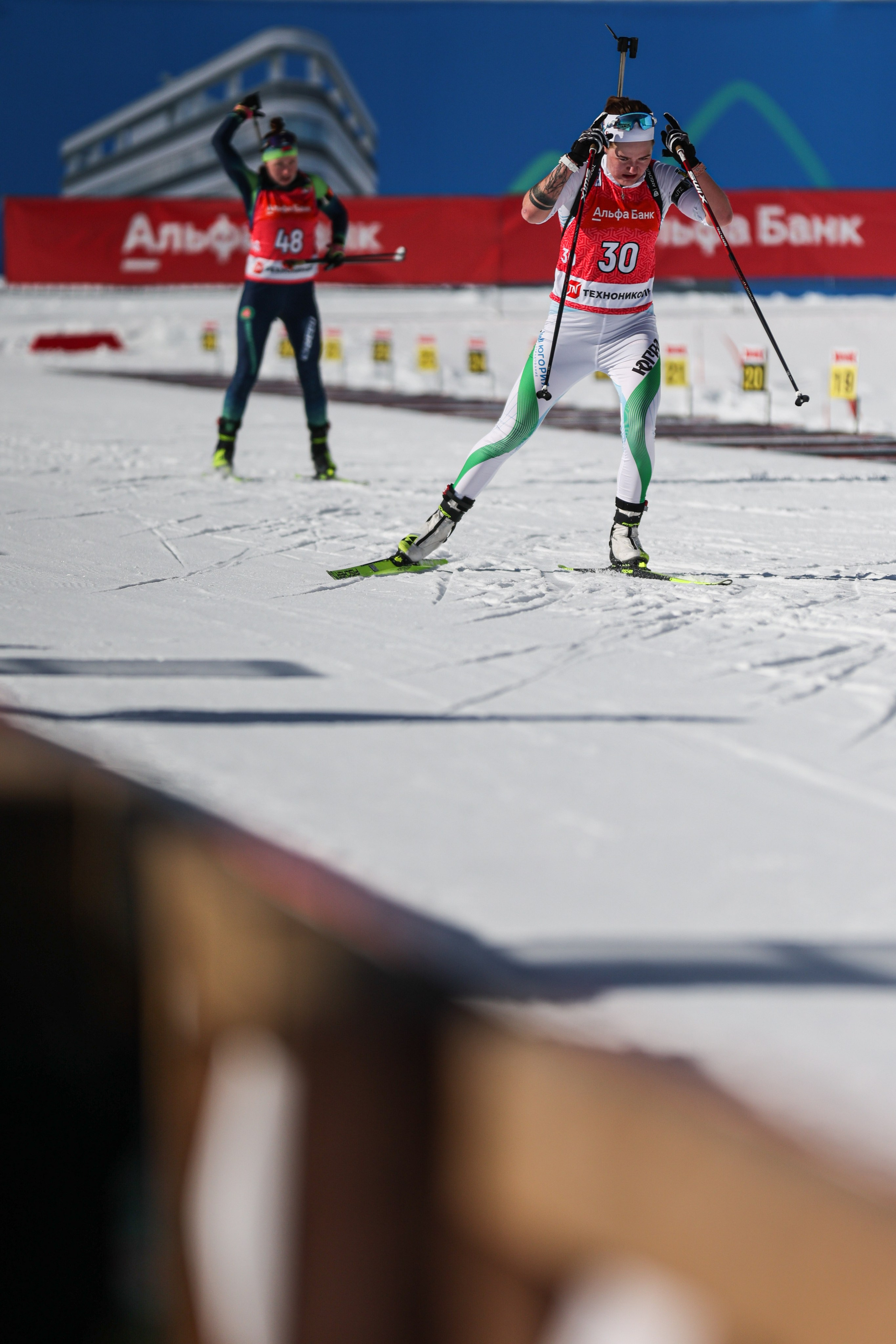 Биатлон спринт