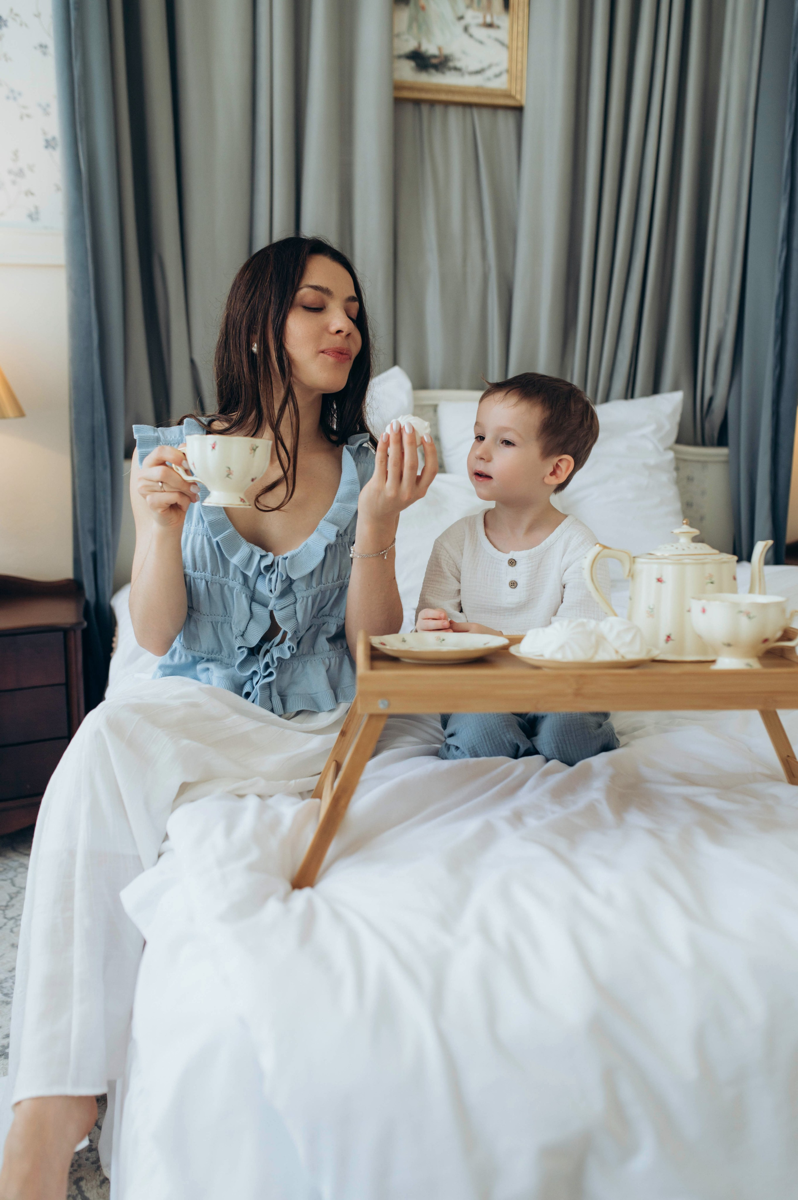 Изысканное утро. Семейный и портретный фотограф Надежда Вылку