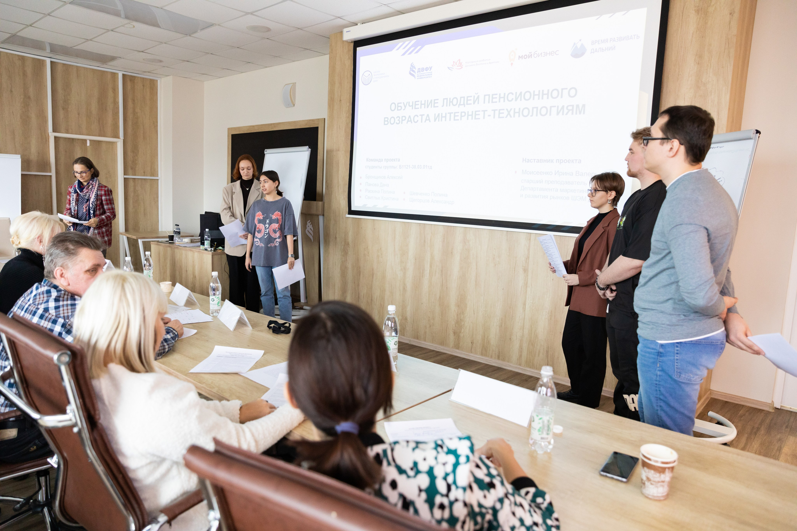 Защита проектов. Фотограф Владивосток Такамацу Мия