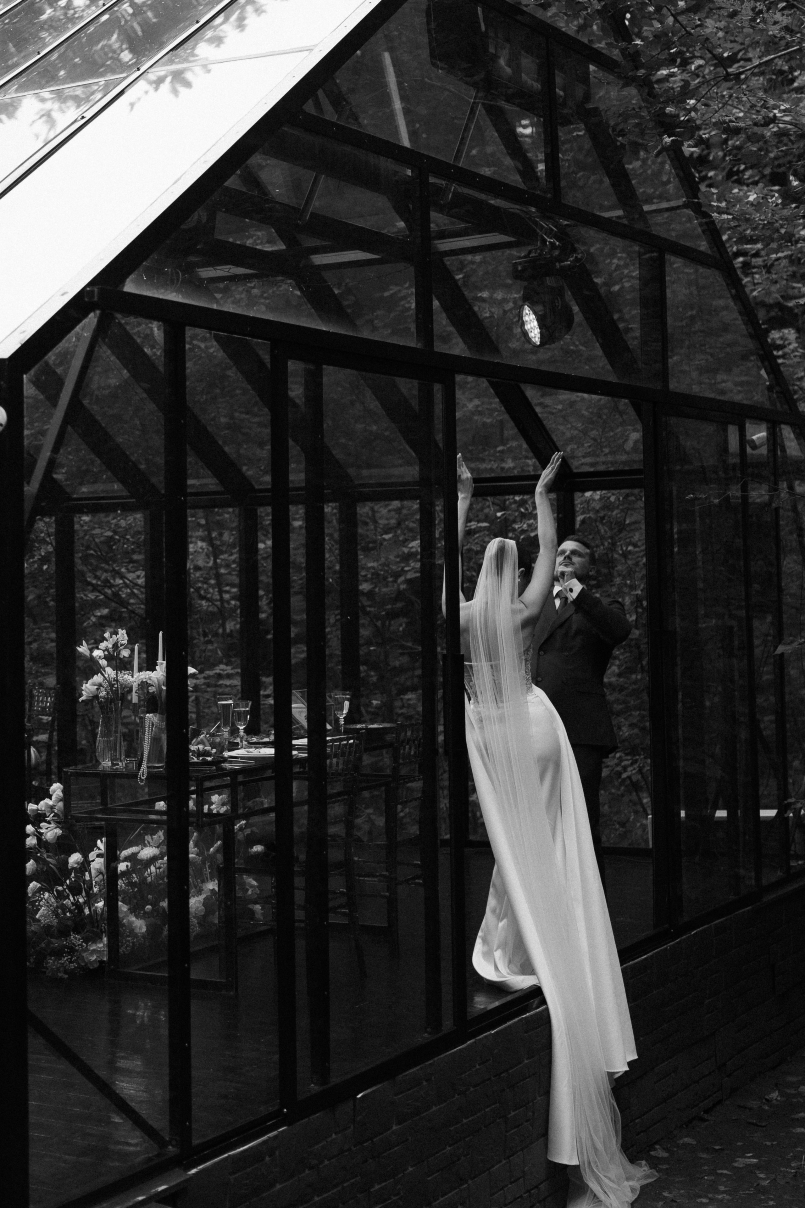 Ирина и Алексей | банкет Forest Dew. Свадебный фотограф Москва Анастасия Храмова