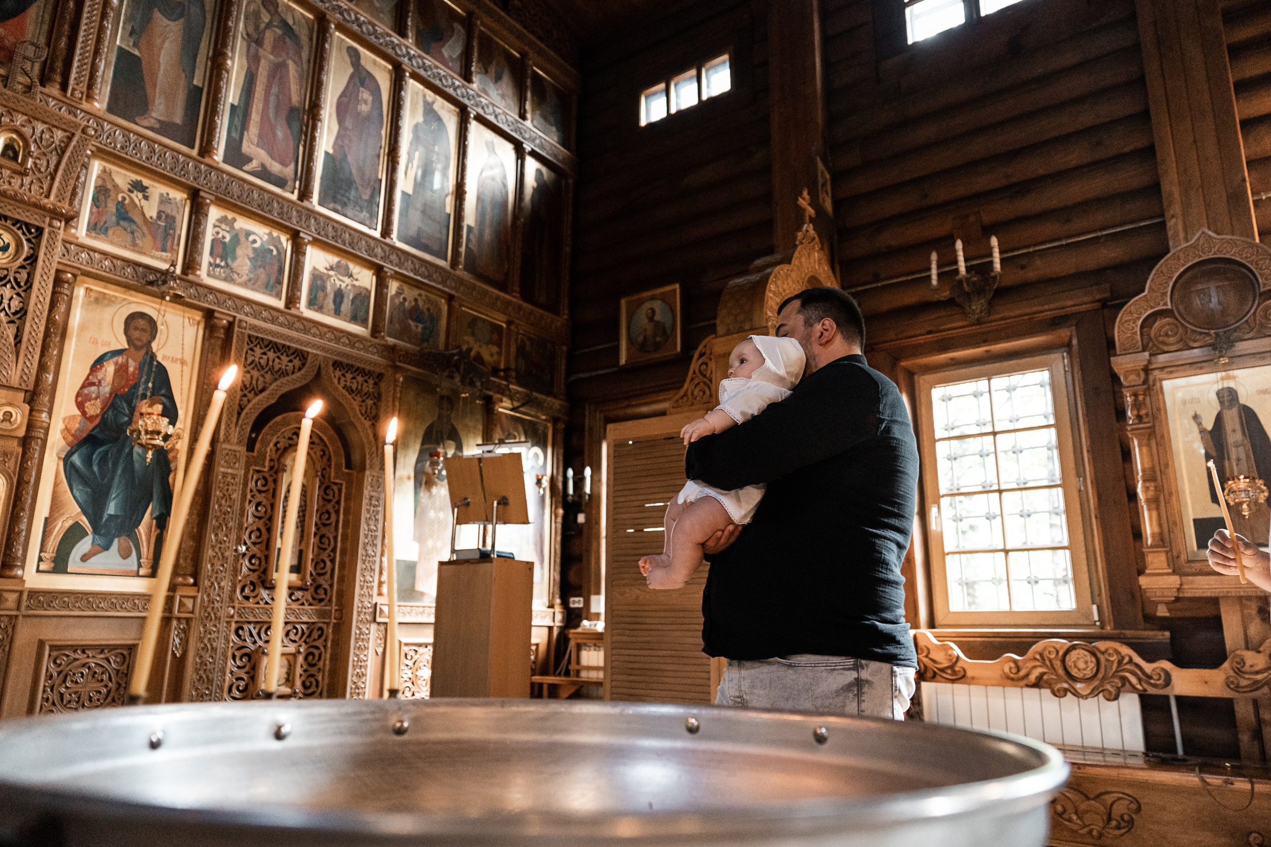 Крещение Анатолия. Фотограф Крещение, Выписка москва