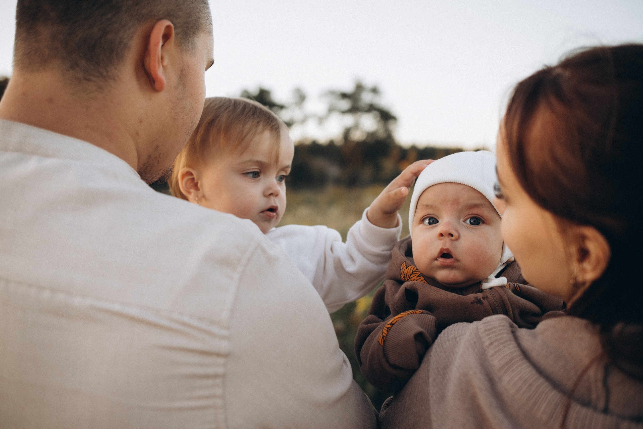 Саша, Алиса, Ева и Сереженька. Семейный и свадебный фотограф Анна Кожокарь