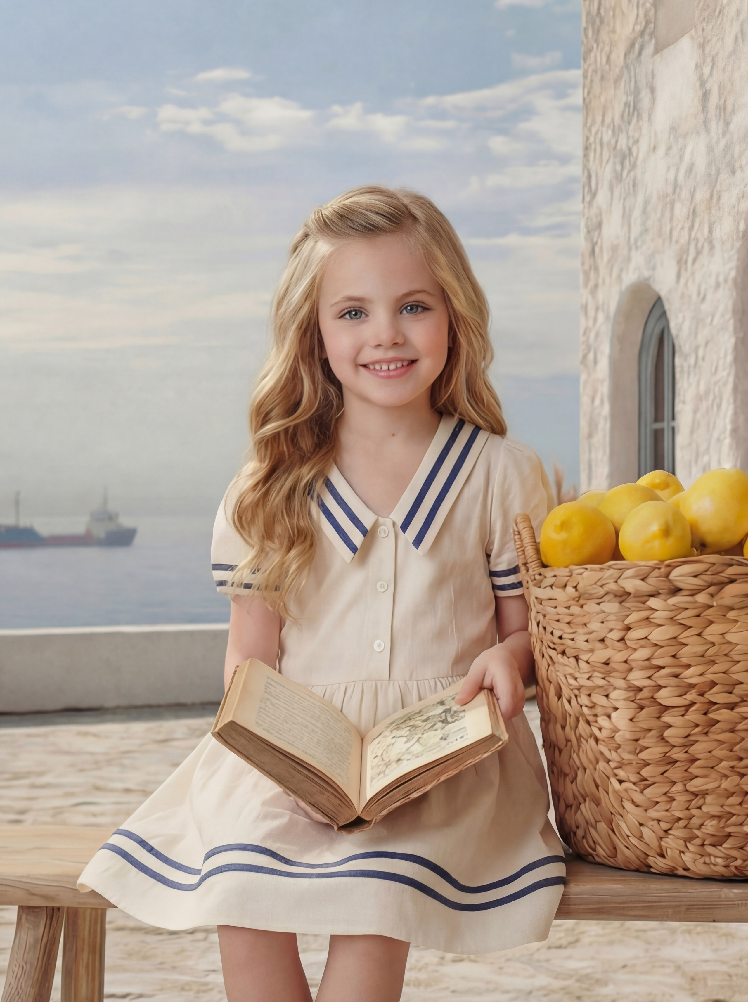 Греческие каникулы. Детская фотостудия Москва