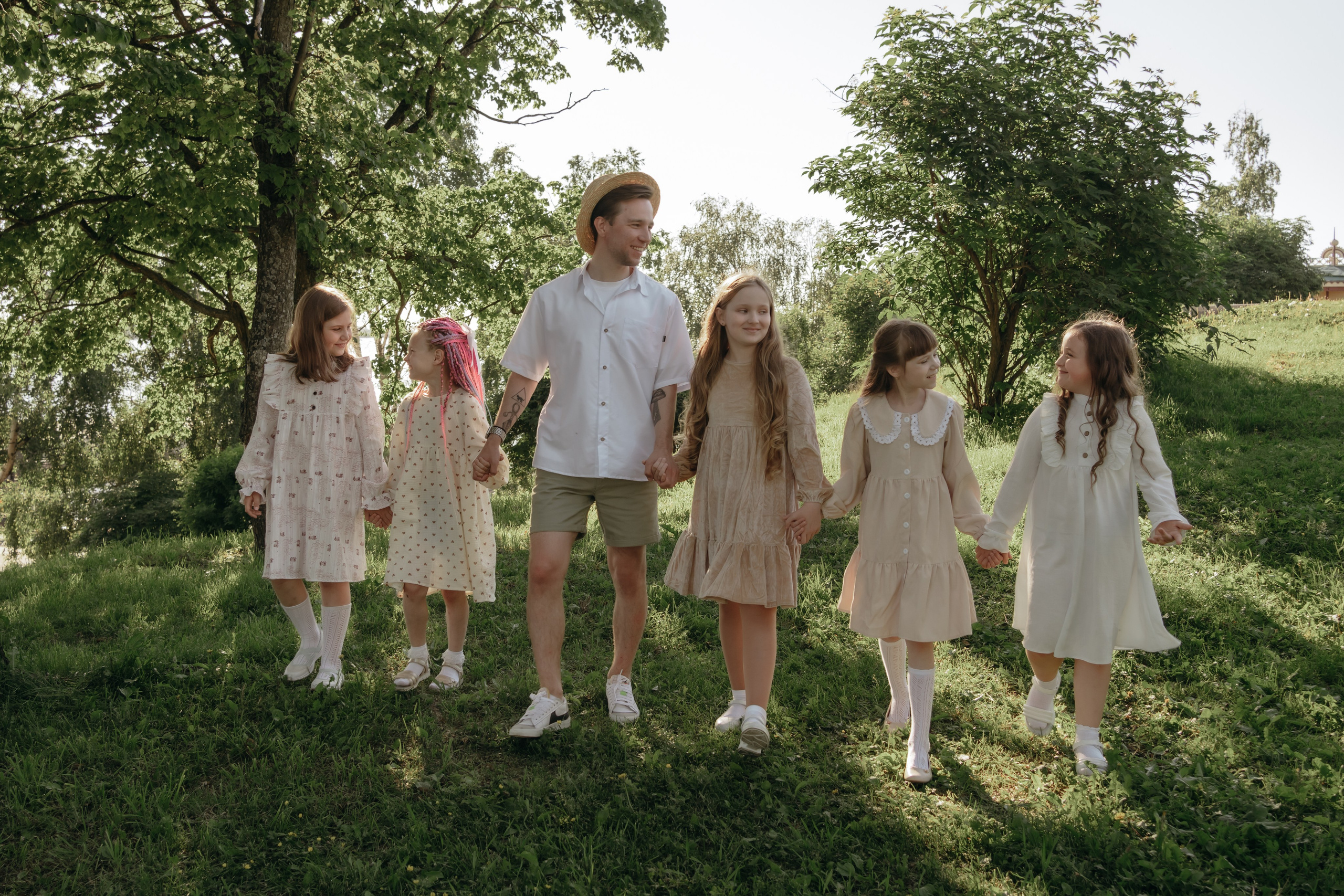 Школьная семья. Портретный и свадебный фотограф в Архангельске Елизавета Стрекаловская