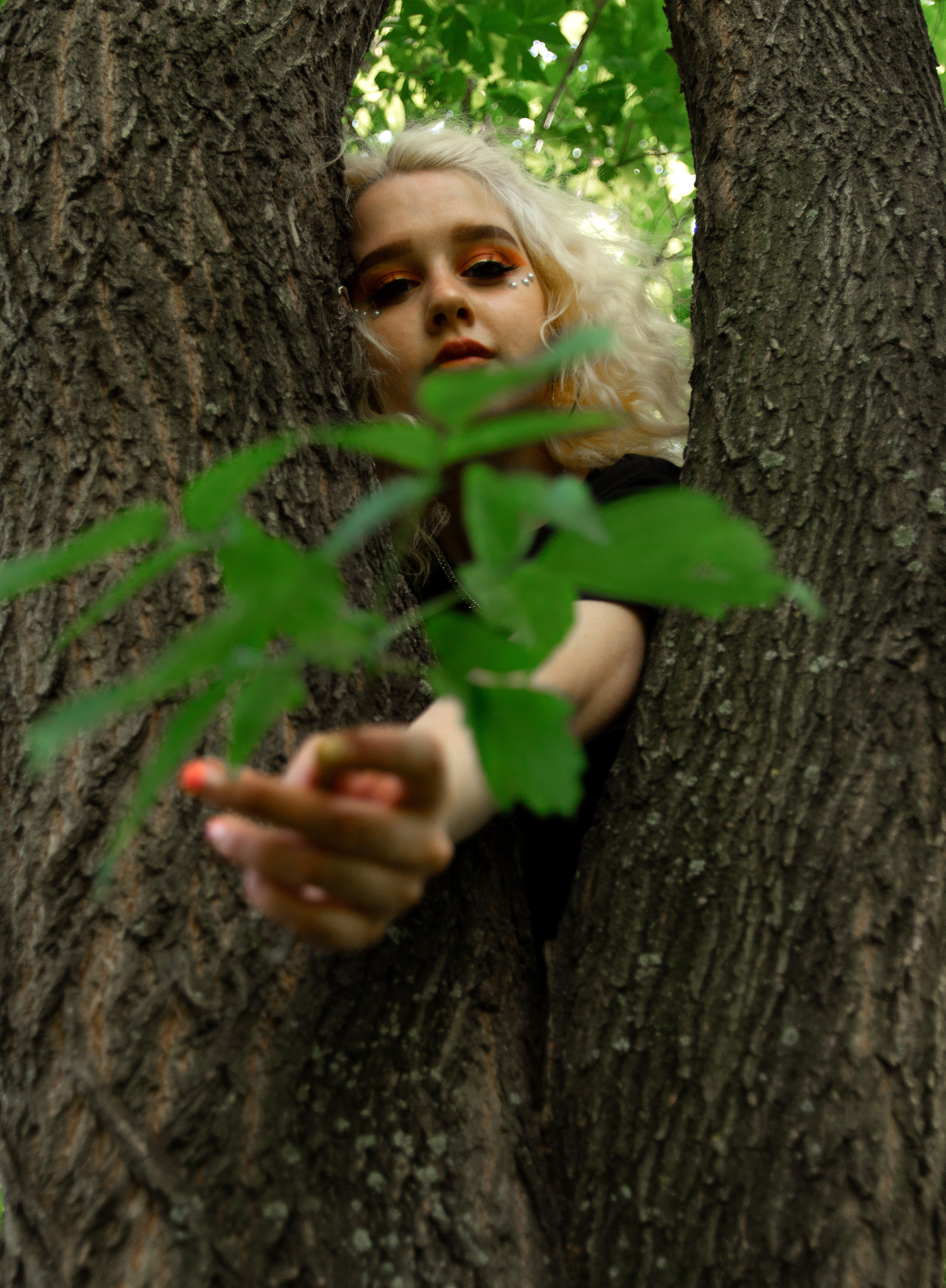 Портретная фотосессия на природе. Мастерская кадра. Фотограф в Санкт-Петербурге Байкова Ангелина