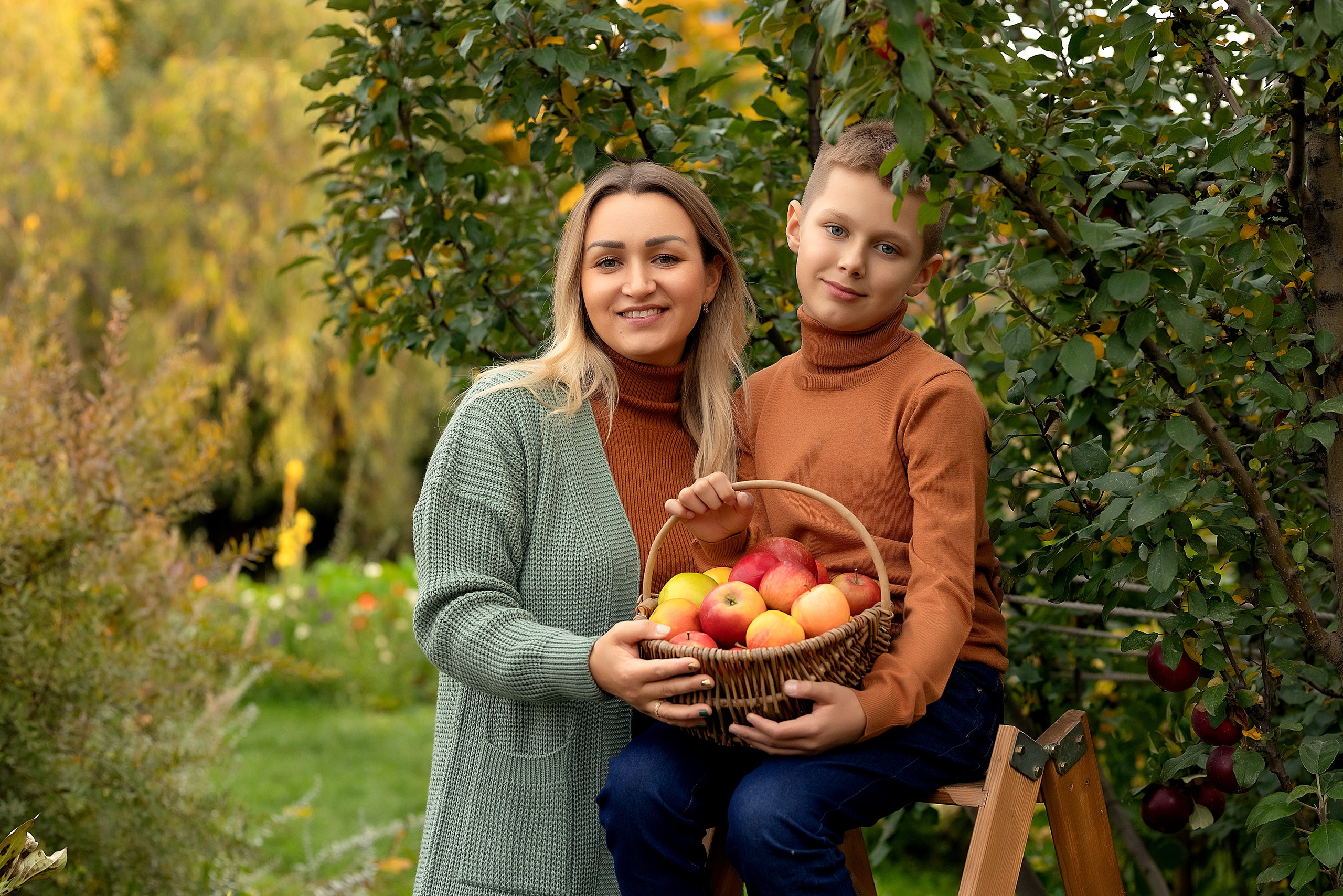 Осенняя фотосессия для Екатерины. Детский и семейный фотограф в Челябинске Мандрикова Светлана