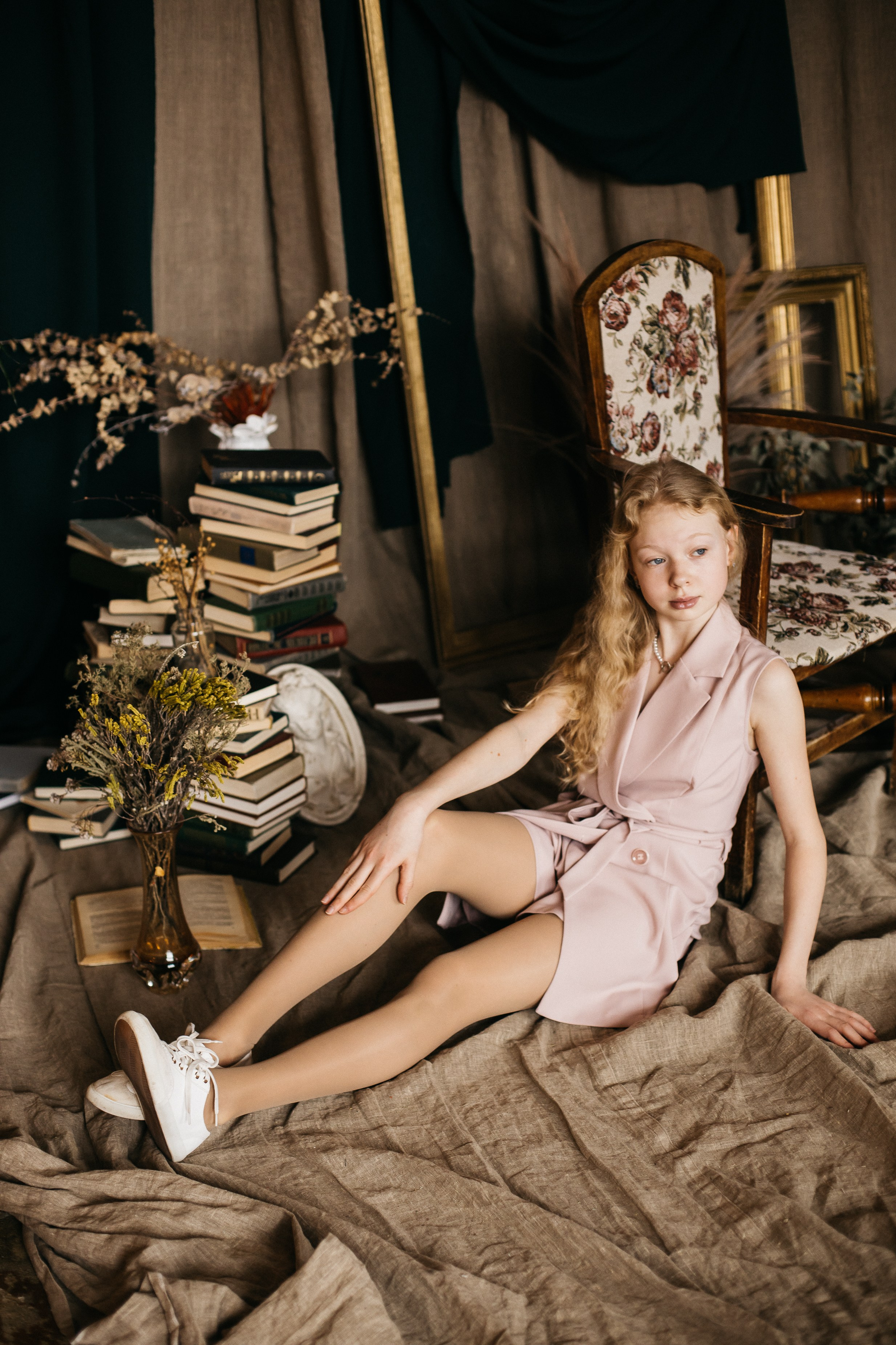 Наталья с большой семьей. Семейный фотограф Трусова Евгения в Екатеринбурге