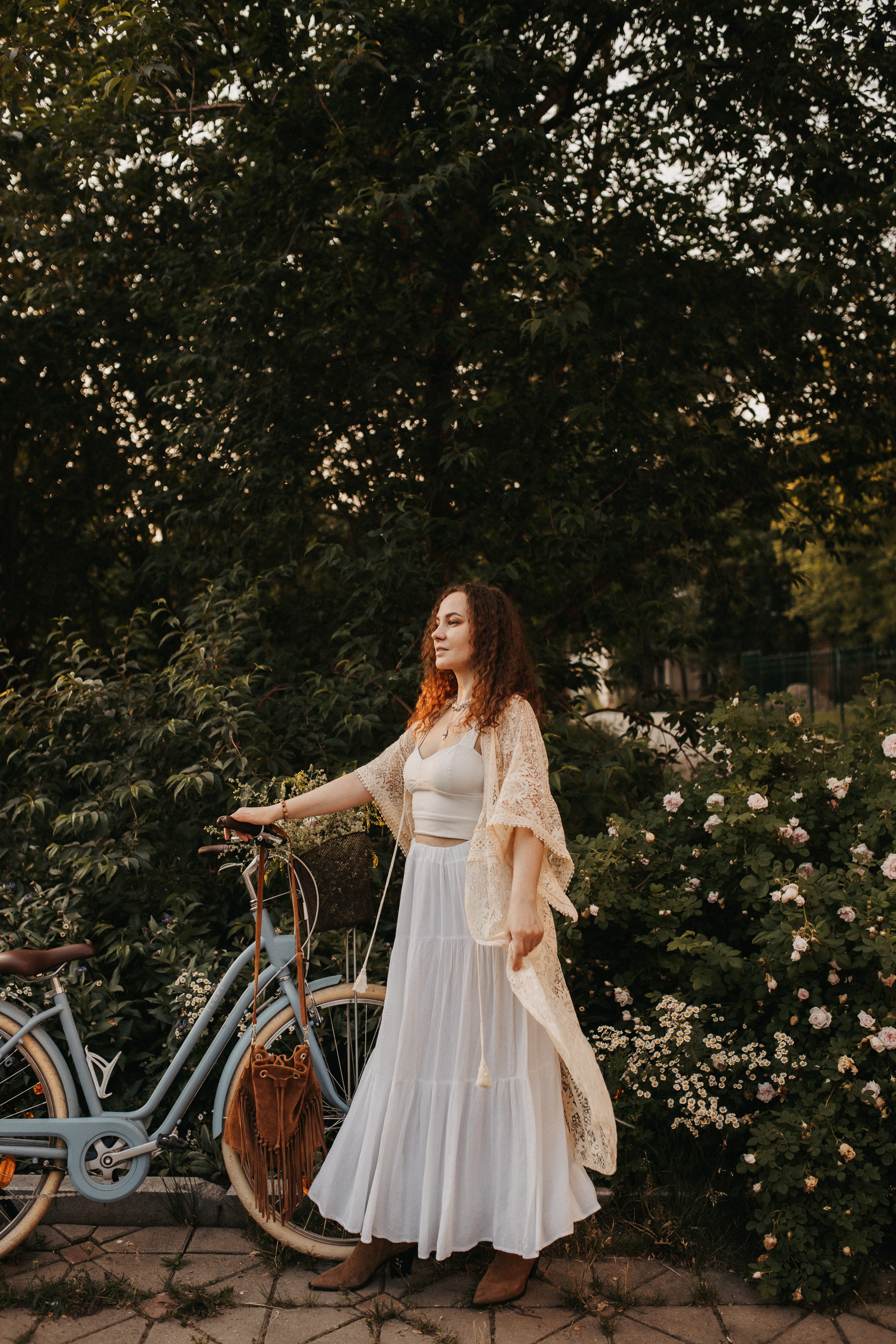 Света с велом. Семейный фотограф Трусова Евгения в Екатеринбурге