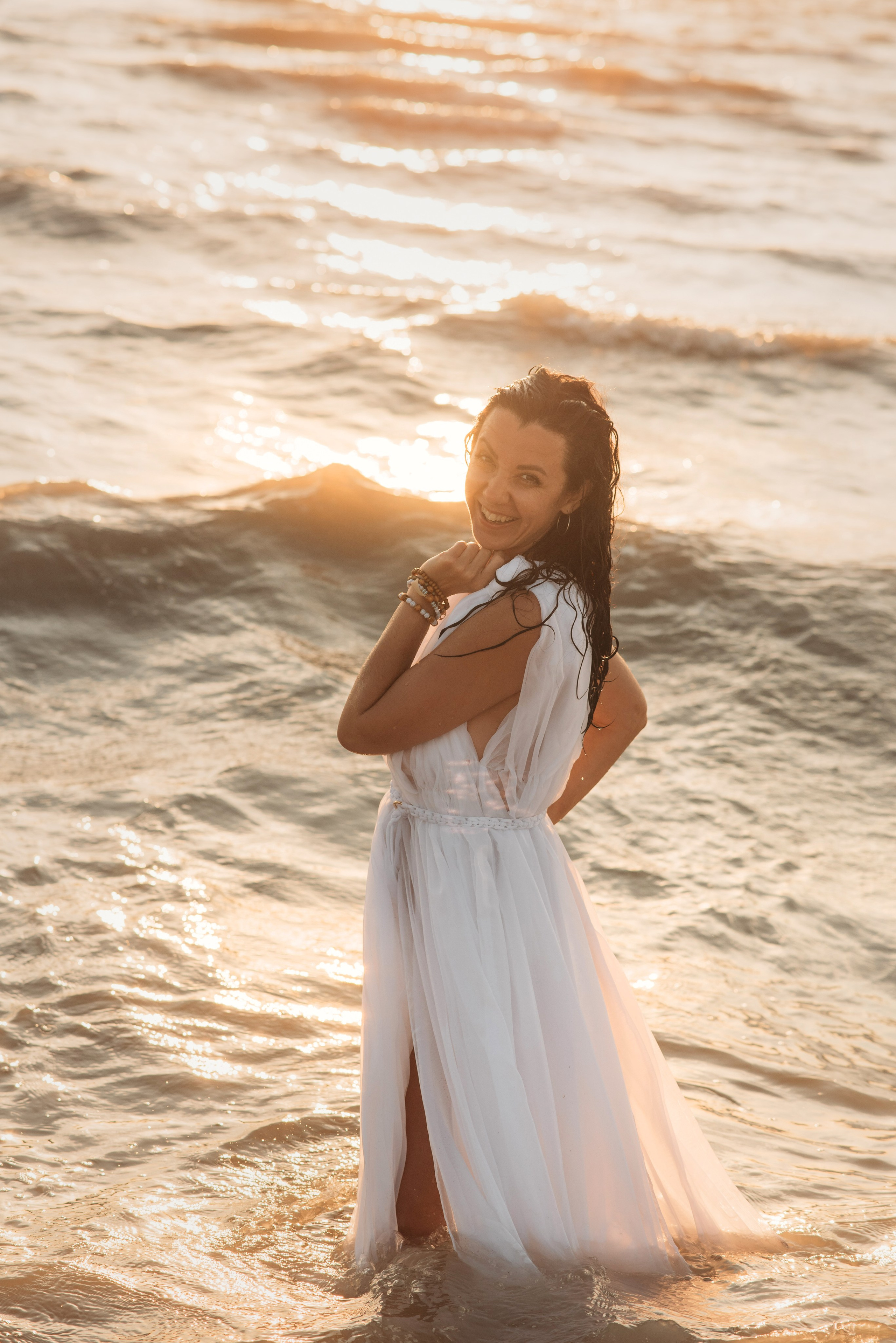 Елена на закате. Детский и семейный фотограф выпускной альбом Приморско-Ахтарск