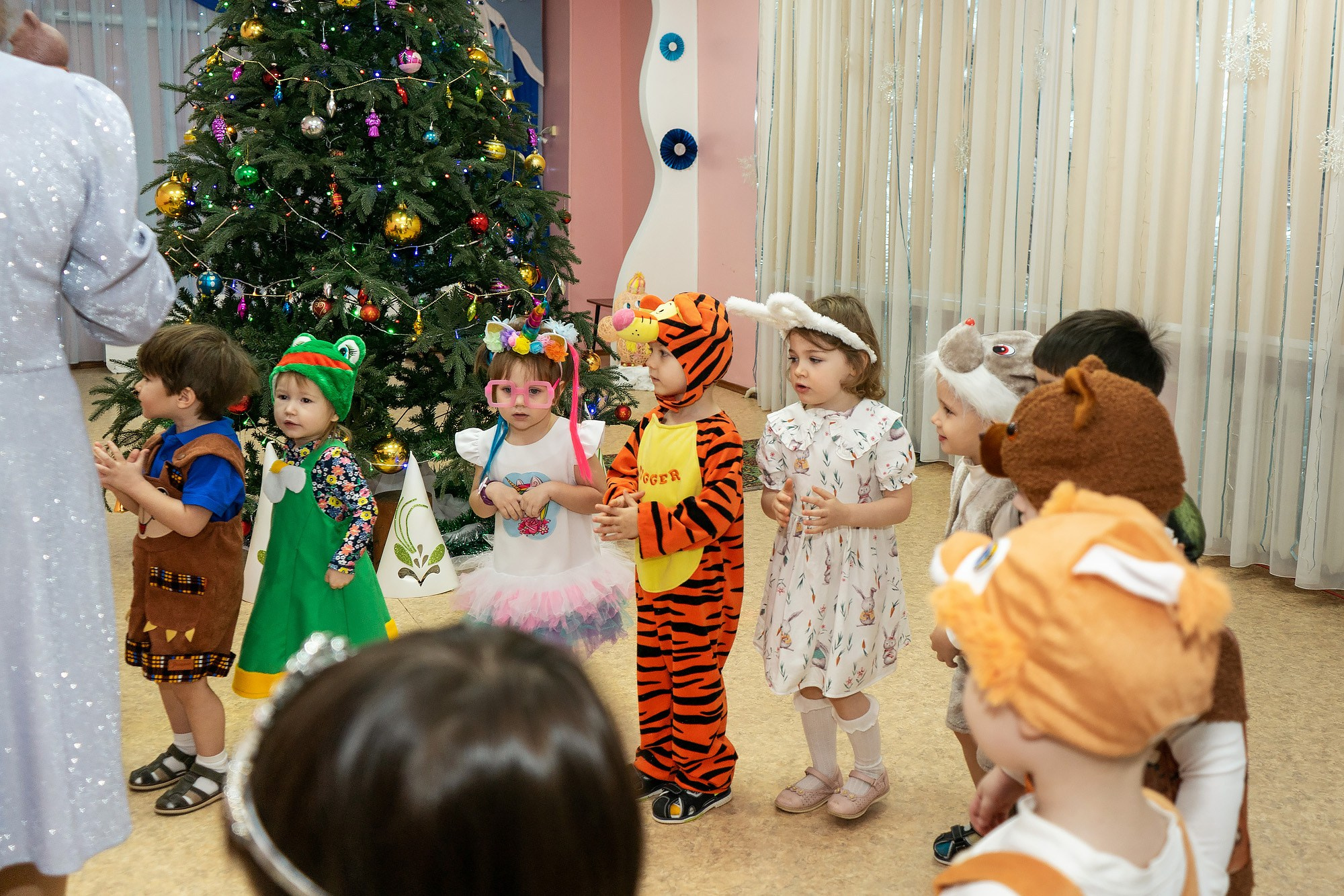 Новогодний утренник, малыши. Семейный и детский фотограф во Владивостоке Мария Гой