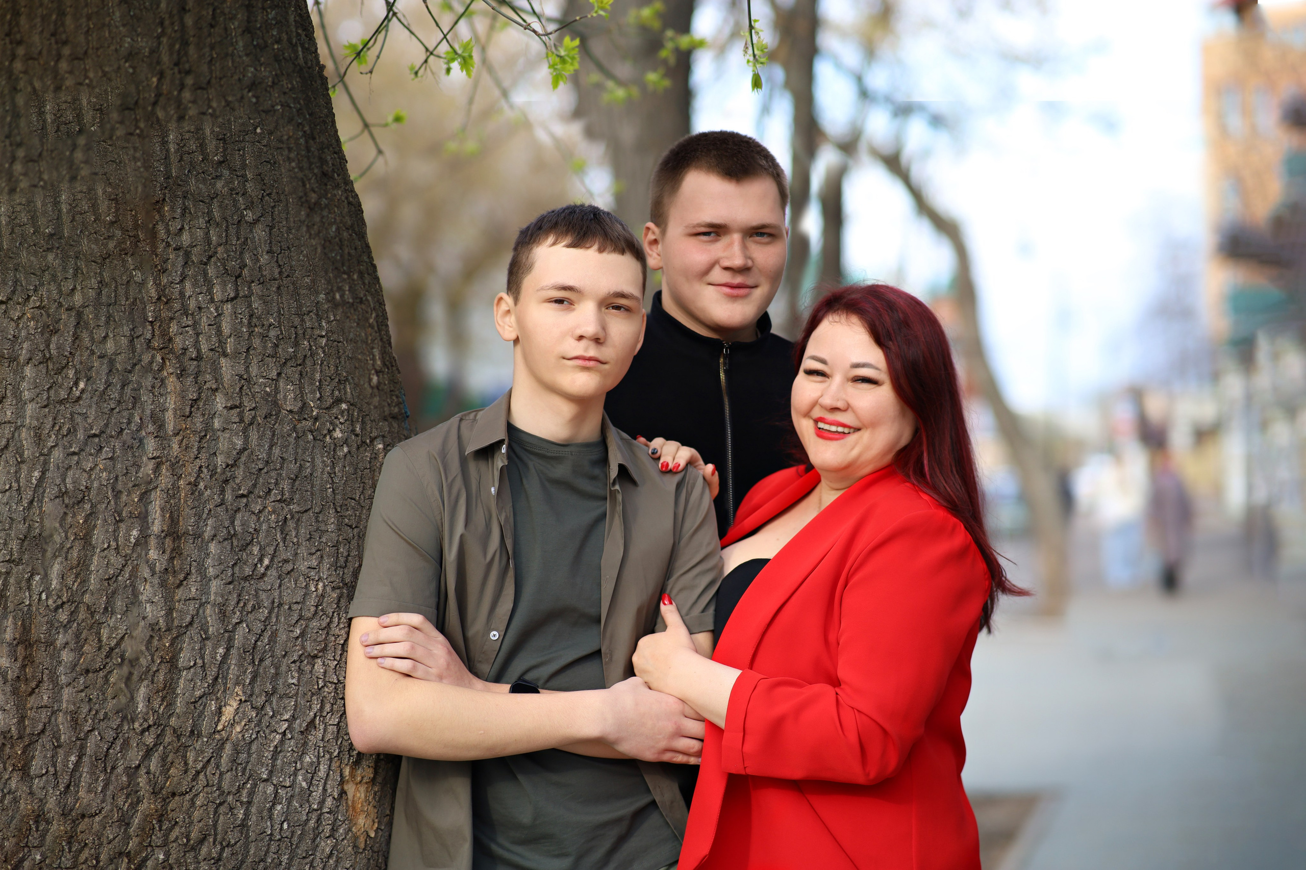 Мама и сыновья. Семейный фотограф в Казани Римма Гатауллина