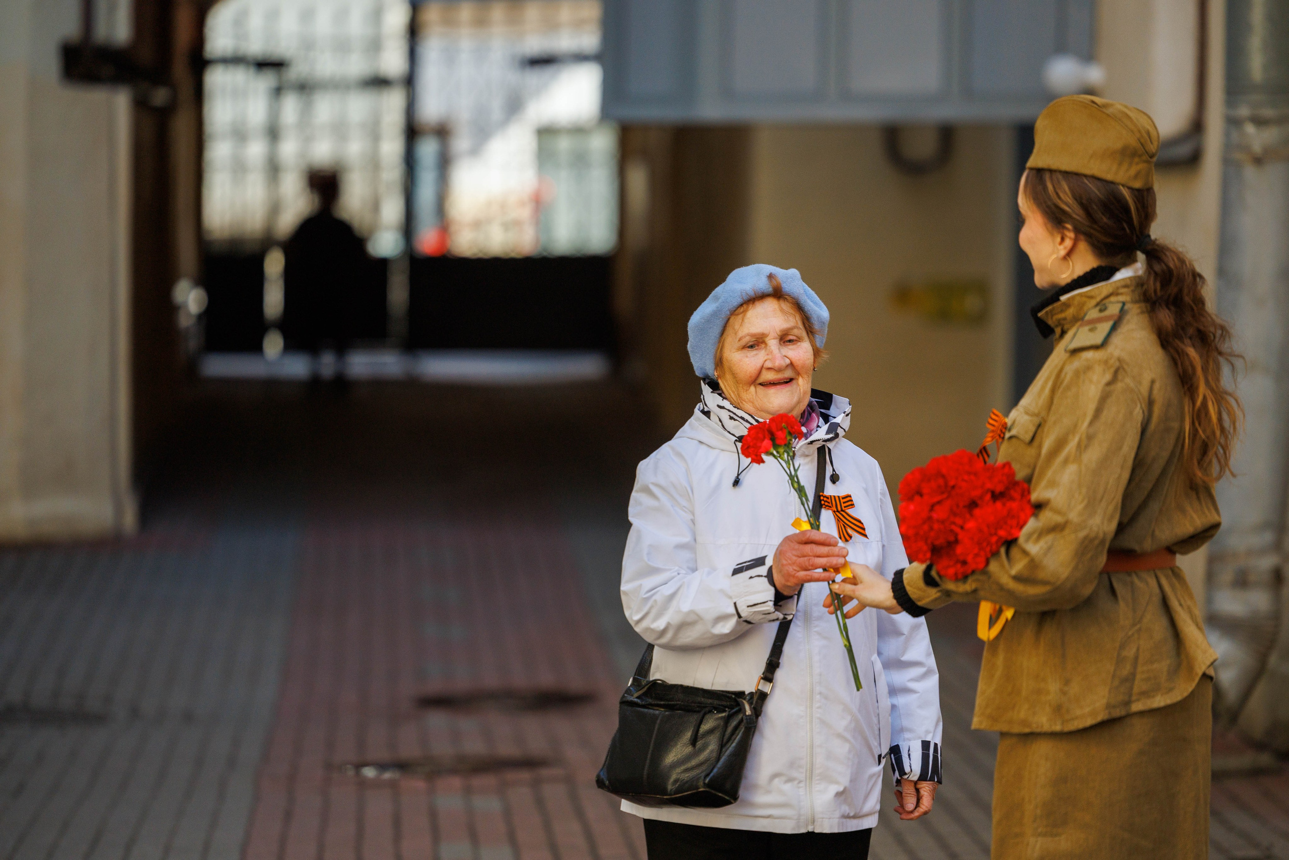 Празднование 9 МАЯ в одном Питерском дворе