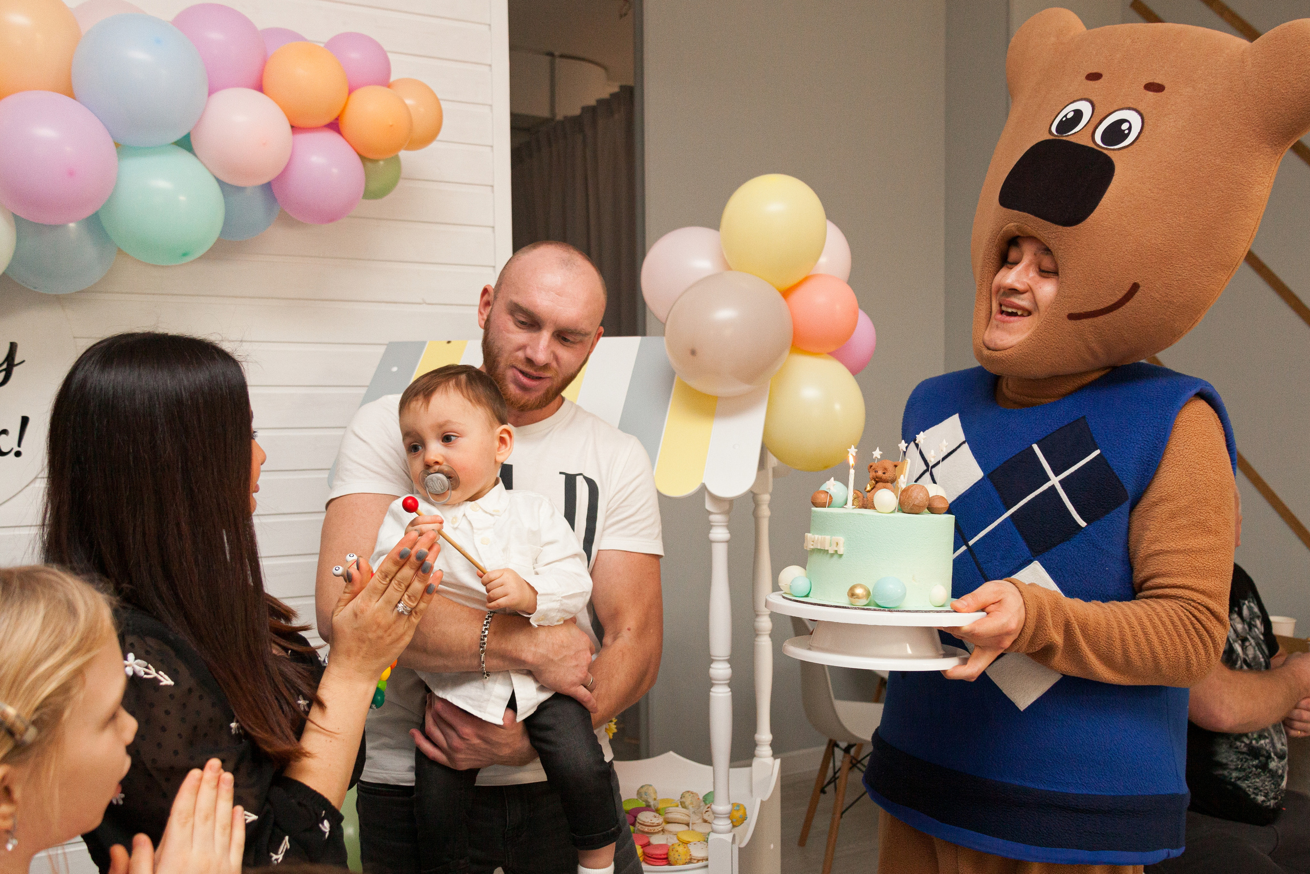 День рождения Демида, 1 годик. Детский и контент фотограф Надя Волкова Санкт-Петербург