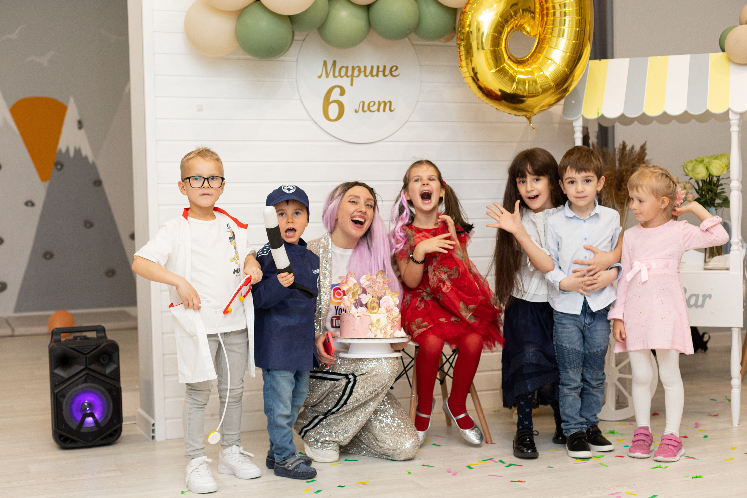 День рождения Марины, 6 лет. Детский и контент фотограф Надя Волкова Санкт-Петербург